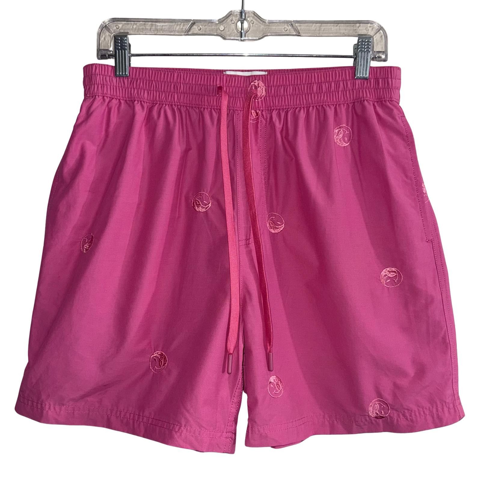 Urban Outfitters NWOT Urban Outfitters Embroidered Icon 5" Mens Nylon Shorts Size US 32 / EU 48 - 1 Thumbnail