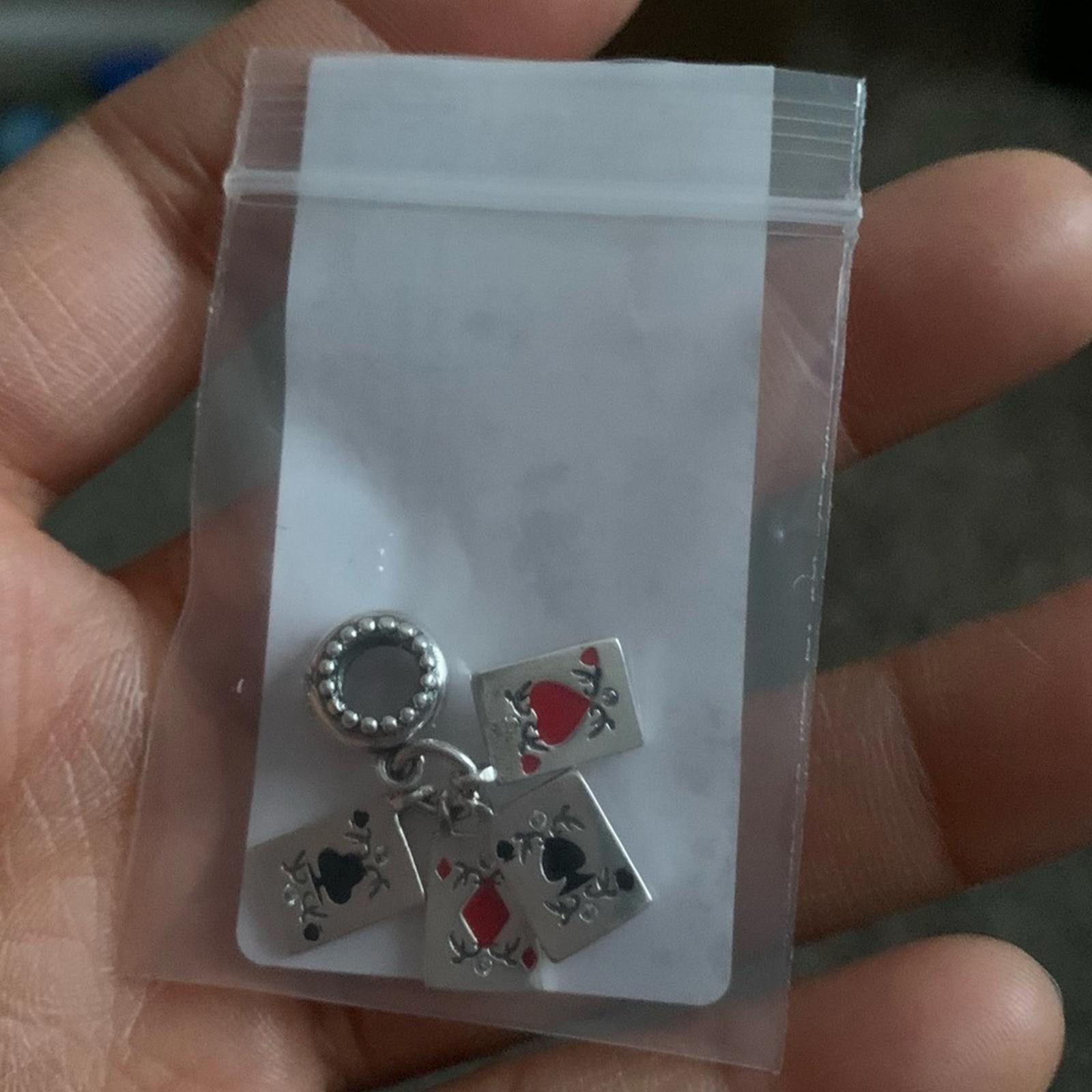 Other NWOT Playing Card Dangle Charm Sterling Silver 925 Size ONE SIZE - 2 Thumbnail