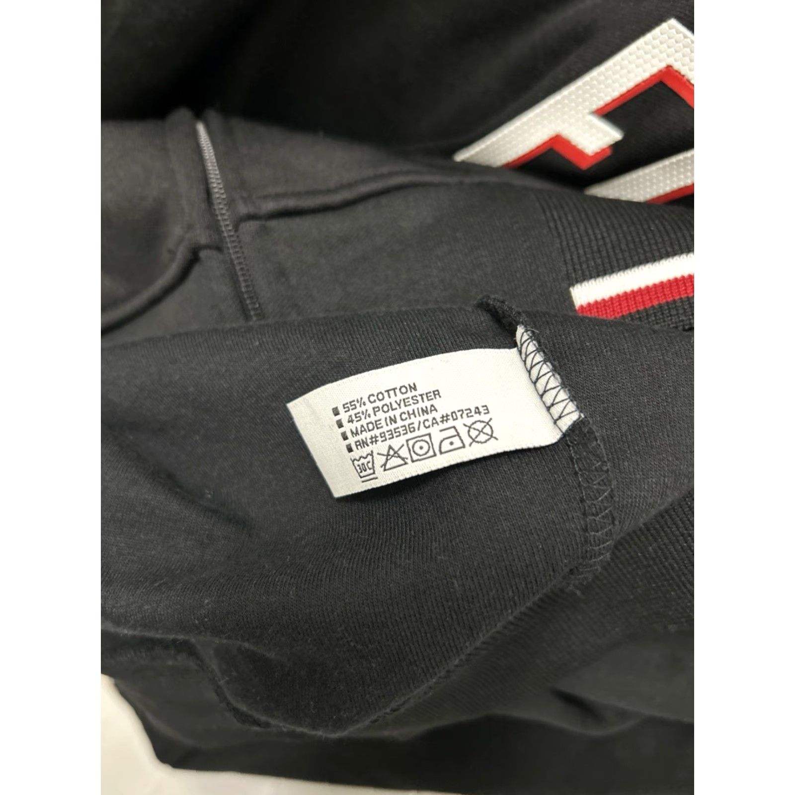 Ecko Unltd. Ecko Unltd Track Jacket Mens XL Black Red Full Zip Logo L/S Size US XL / EU 56 / 4 - 7 Thumbnail