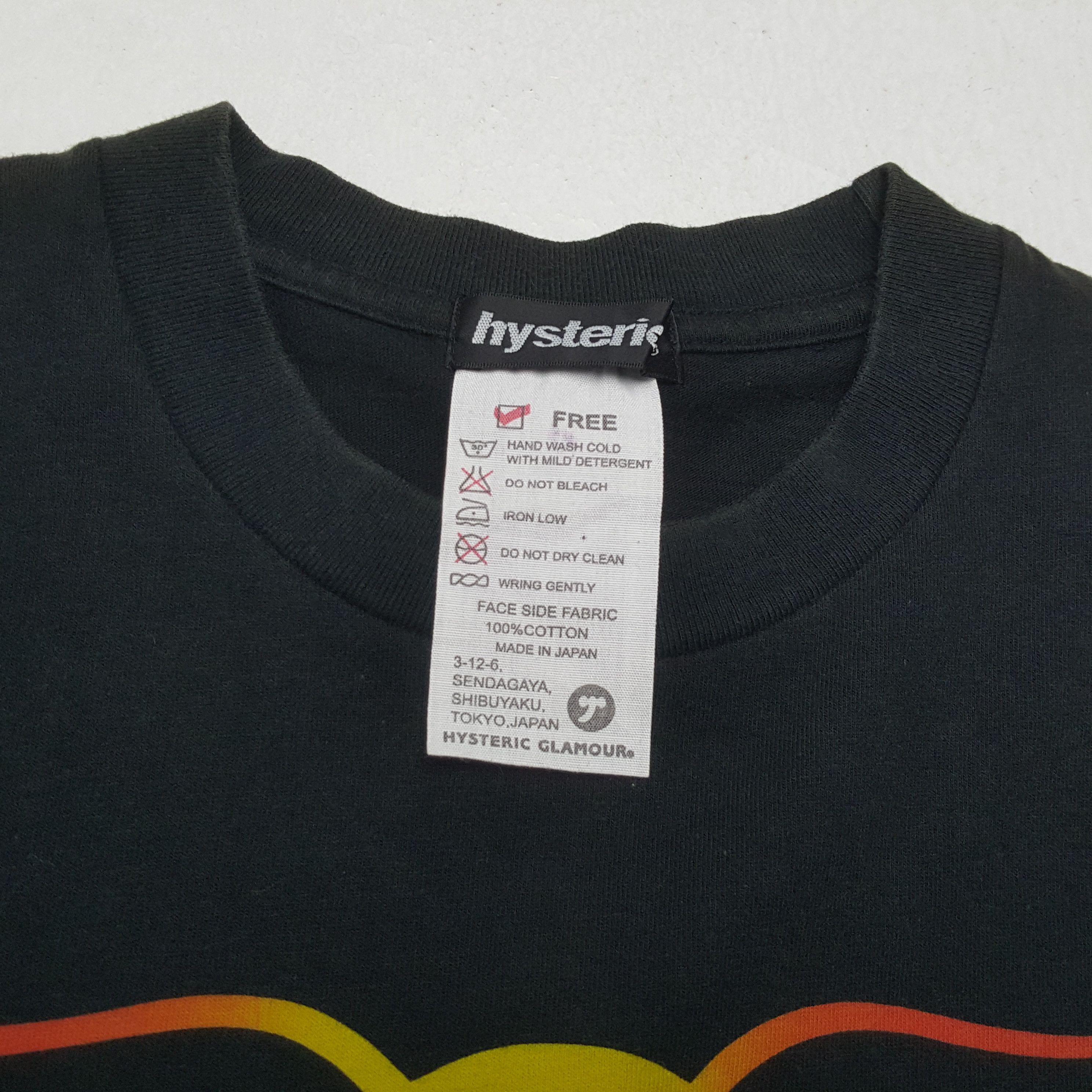 Aerosmith × Hysteric Glamour × Vintage HYSTERIC GLAMOUR x AEROSMITH Japanese Brand Vintage Tshirt Size US XS / EU 42 / 0 - 8 Thumbnail