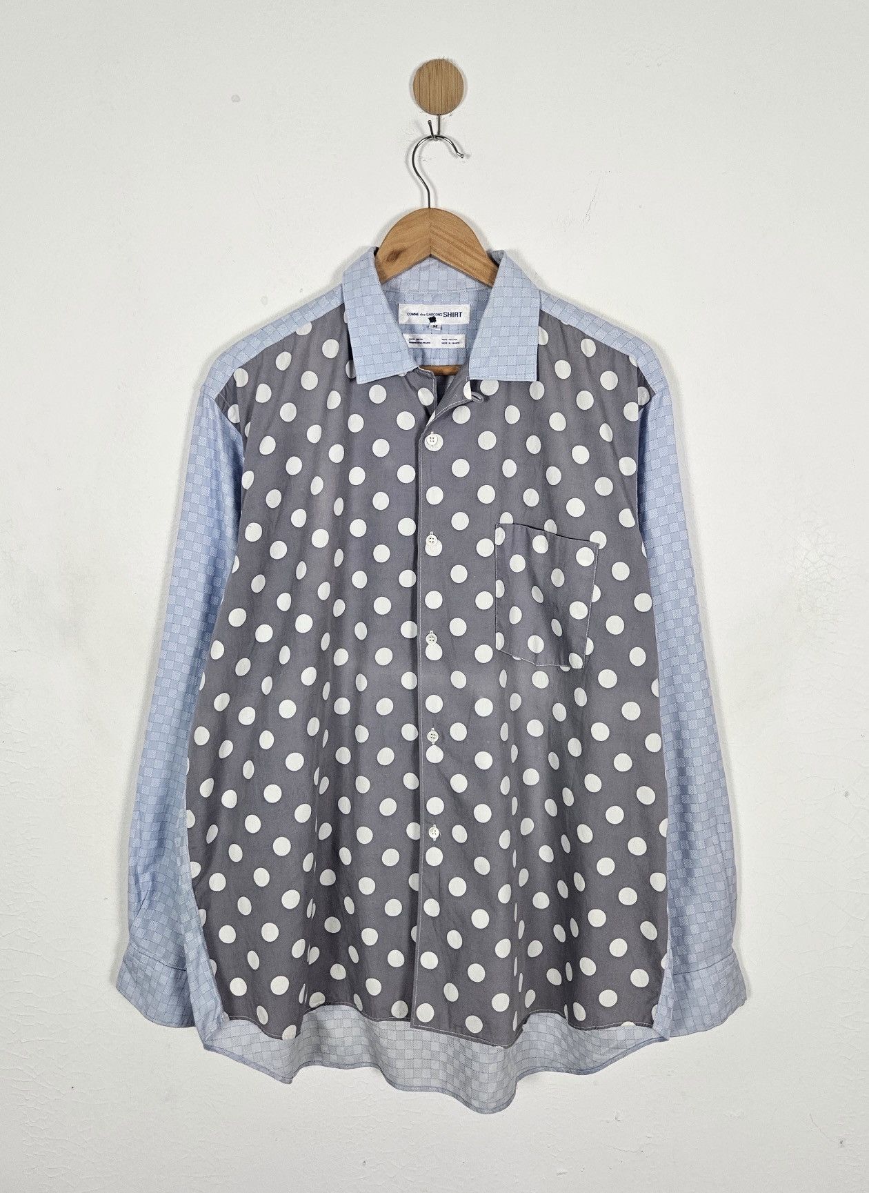 Comme des Garcons Comme des Garcons CDG Polkadot casual shirt Size US M / EU 48-50 / 2 - 1 Thumbnail