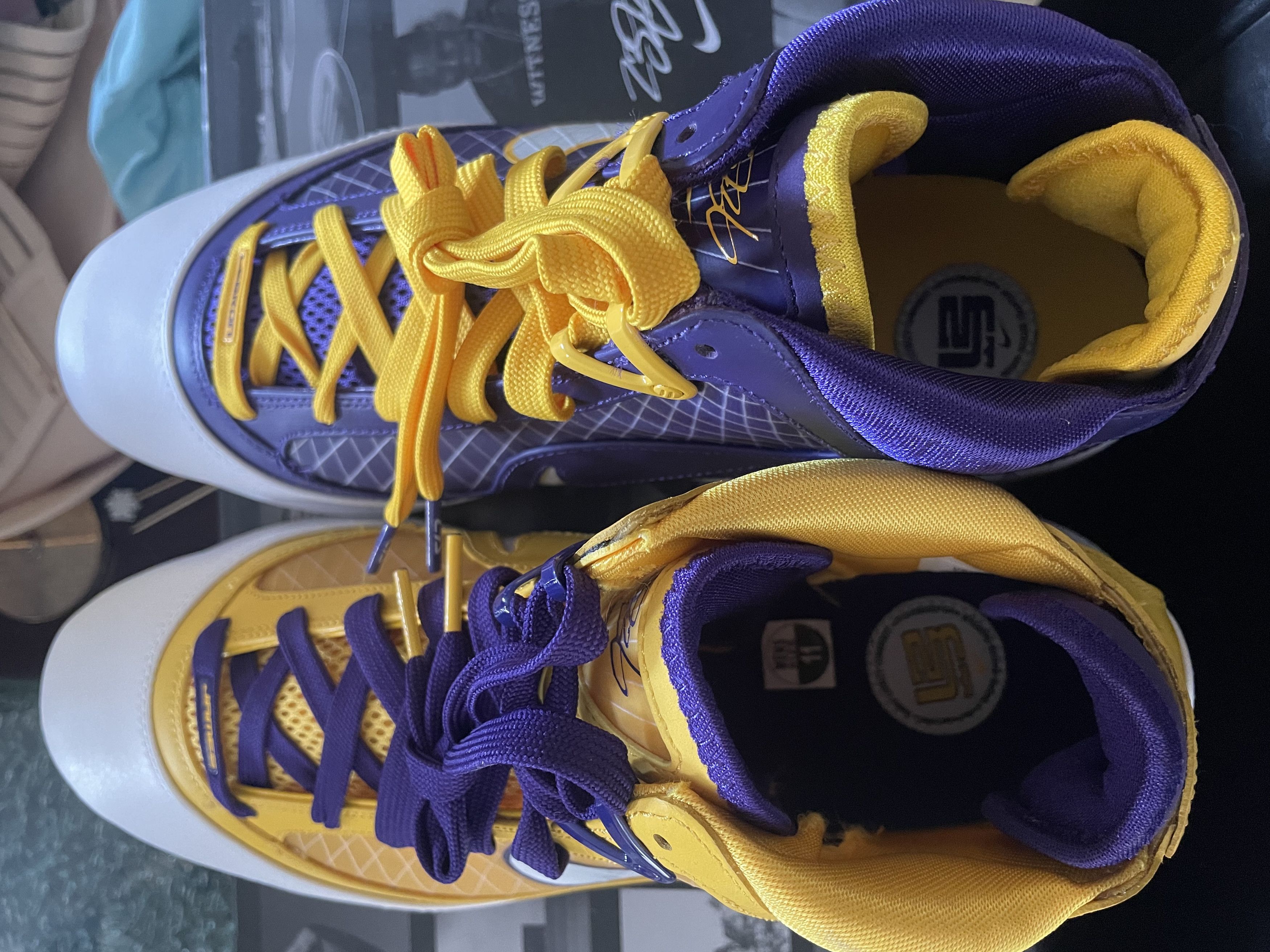 Nike Nike Lebron 7 "MEDIA DAY" Brand New, Size 11M/12.5W Size US 11 / EU 44 - 2 Thumbnail