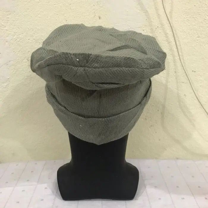 Nike × Vintage Nike Swoosh Plain Beanie Hat Size ONE SIZE - 4 Thumbnail