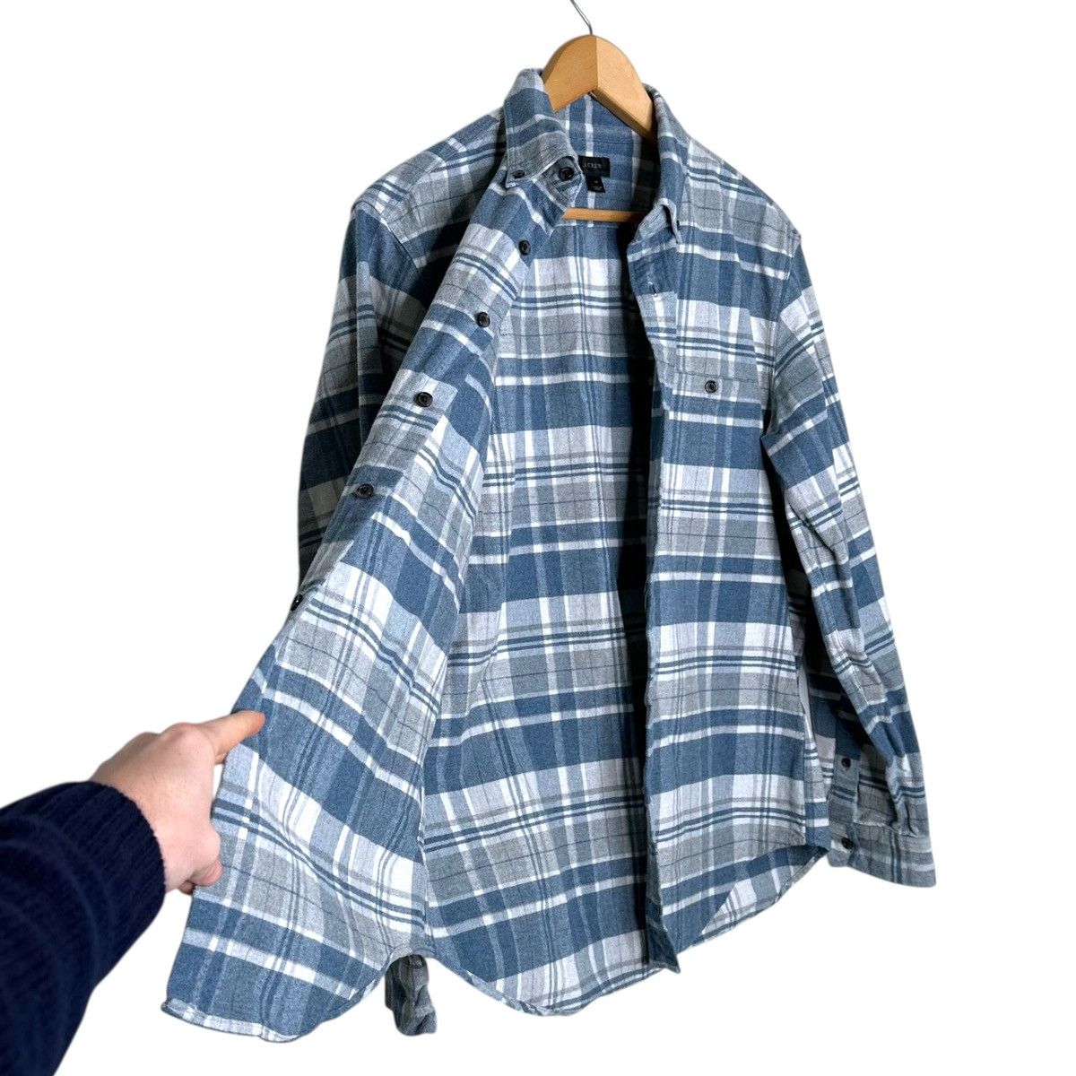 J.Crew J Crew Plaid Flannel Button Down Shirt Size US M / EU 48-50 / 2 - 4 Thumbnail
