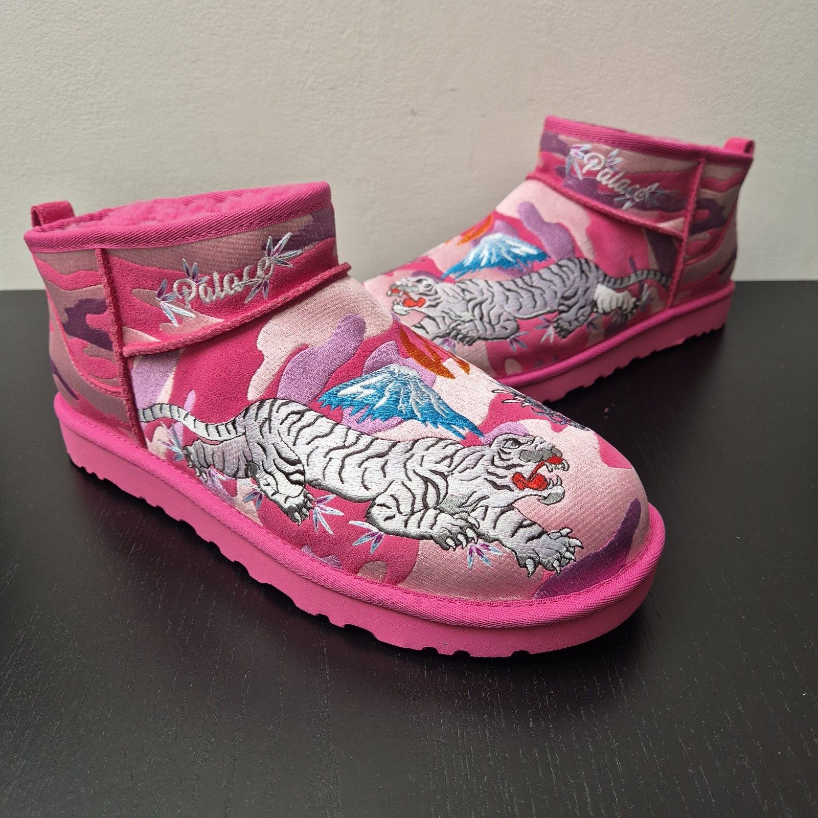 Palace x Ugg Ultra Mini Boot Pink Camo FW24