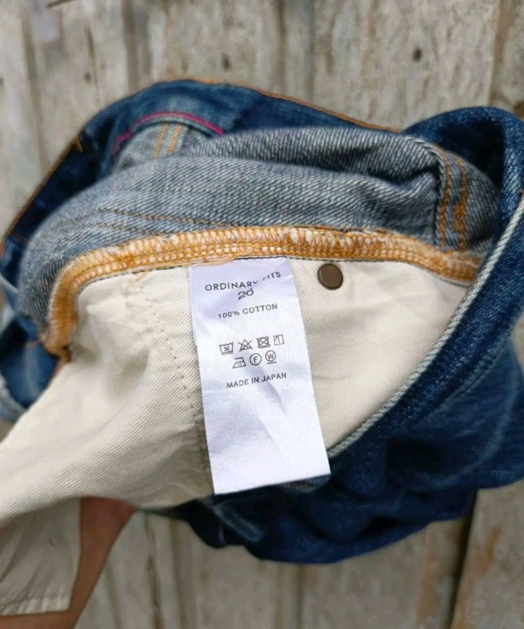 Ordinary Fits Ordinary fits Japanese selvedge denim pants Size US 27 - 5 Thumbnail
