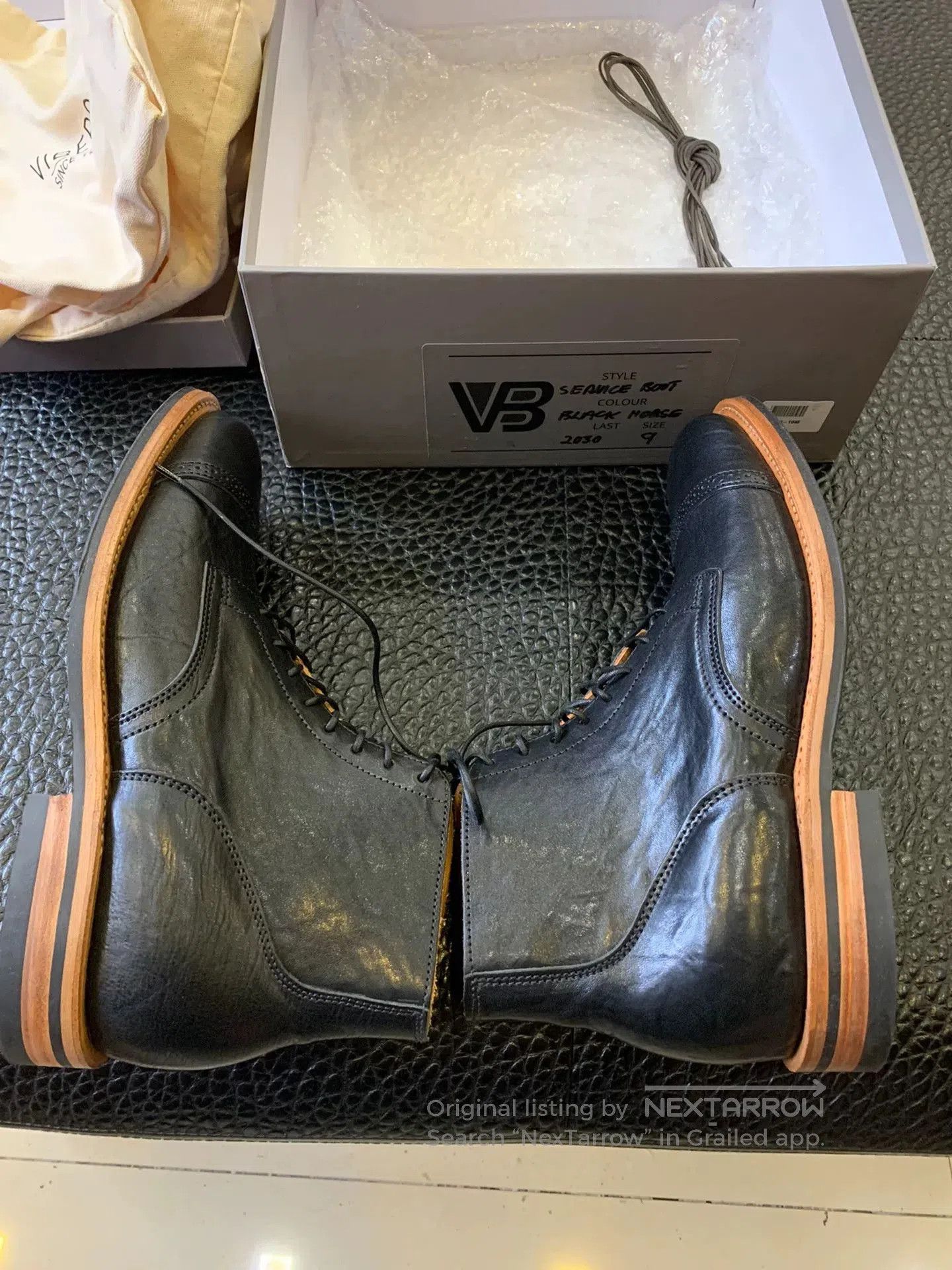 Viberg viberg 2030 black leather boots. Size US 9 / EU 42 - 9 Thumbnail
