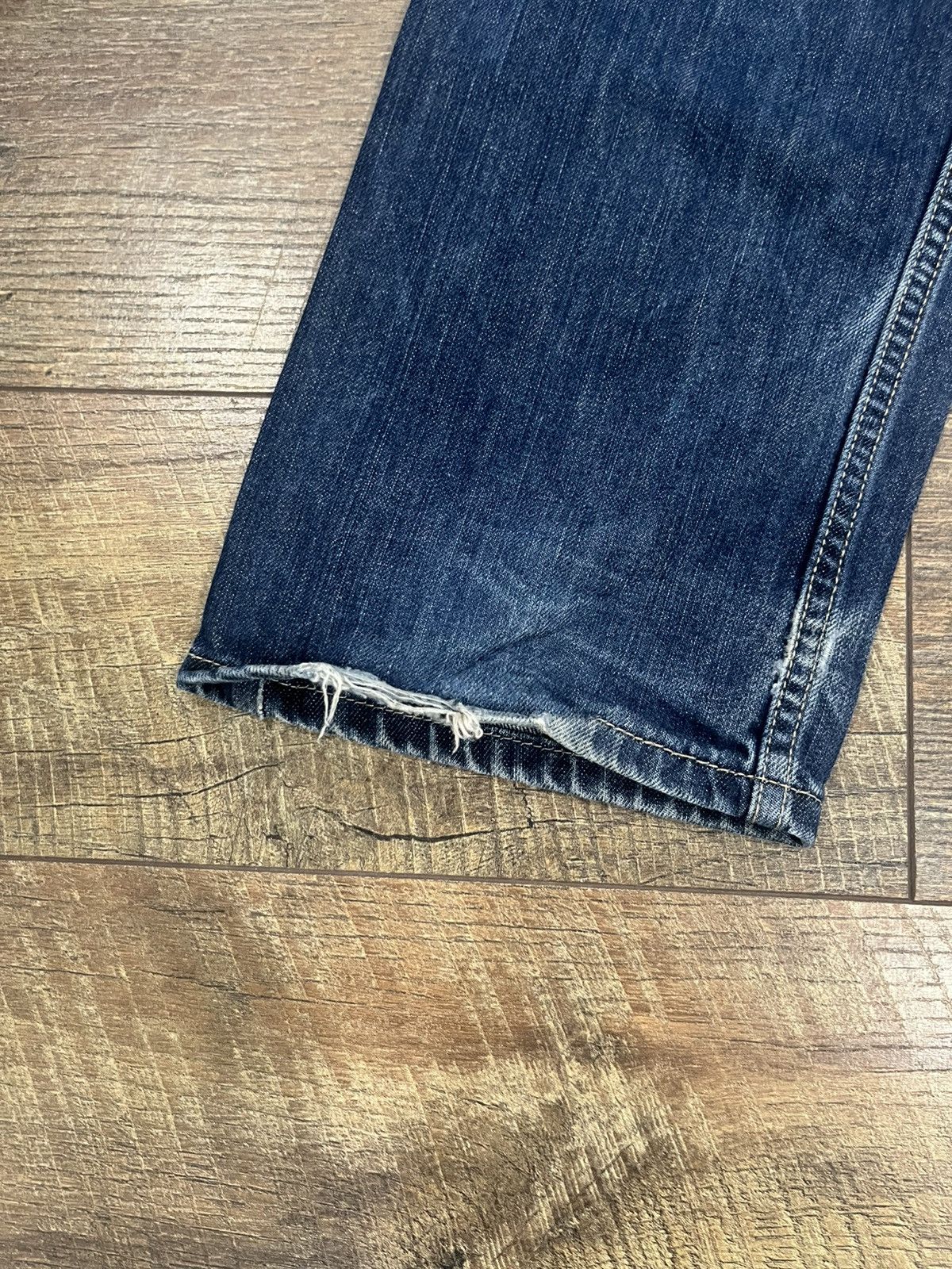Levi's Vintage Y2k Levis 505 Blue Jeans Regular Fit - 33x30 Size US 33 - 9 Thumbnail
