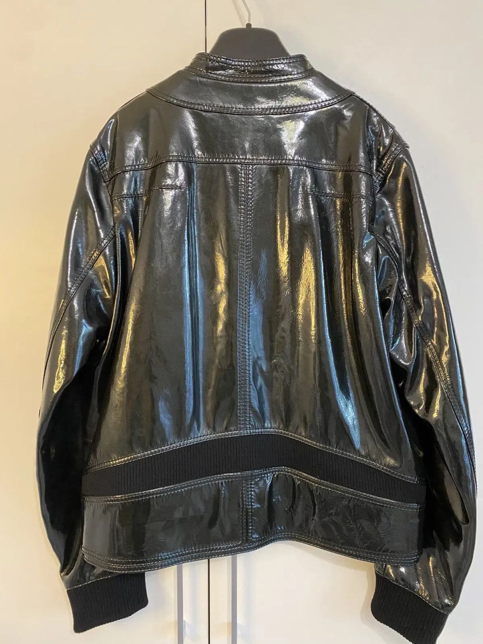 Dior Dior A/W 2008 Leather Biker Jacket Runway Archive Size US L / EU 52-54 / 3 - 3 Thumbnail