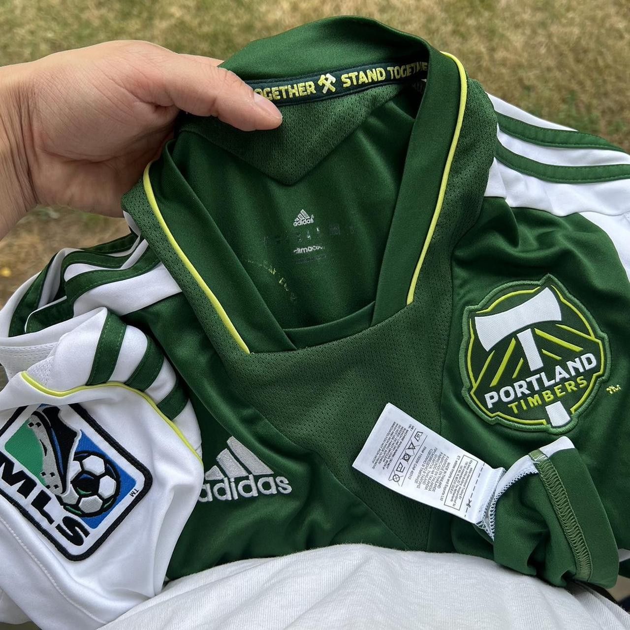Adidas Portland Timbers Jersey Men's Medium Adidas Climacool Size US M / EU 48-50 / 2 - 5 Thumbnail