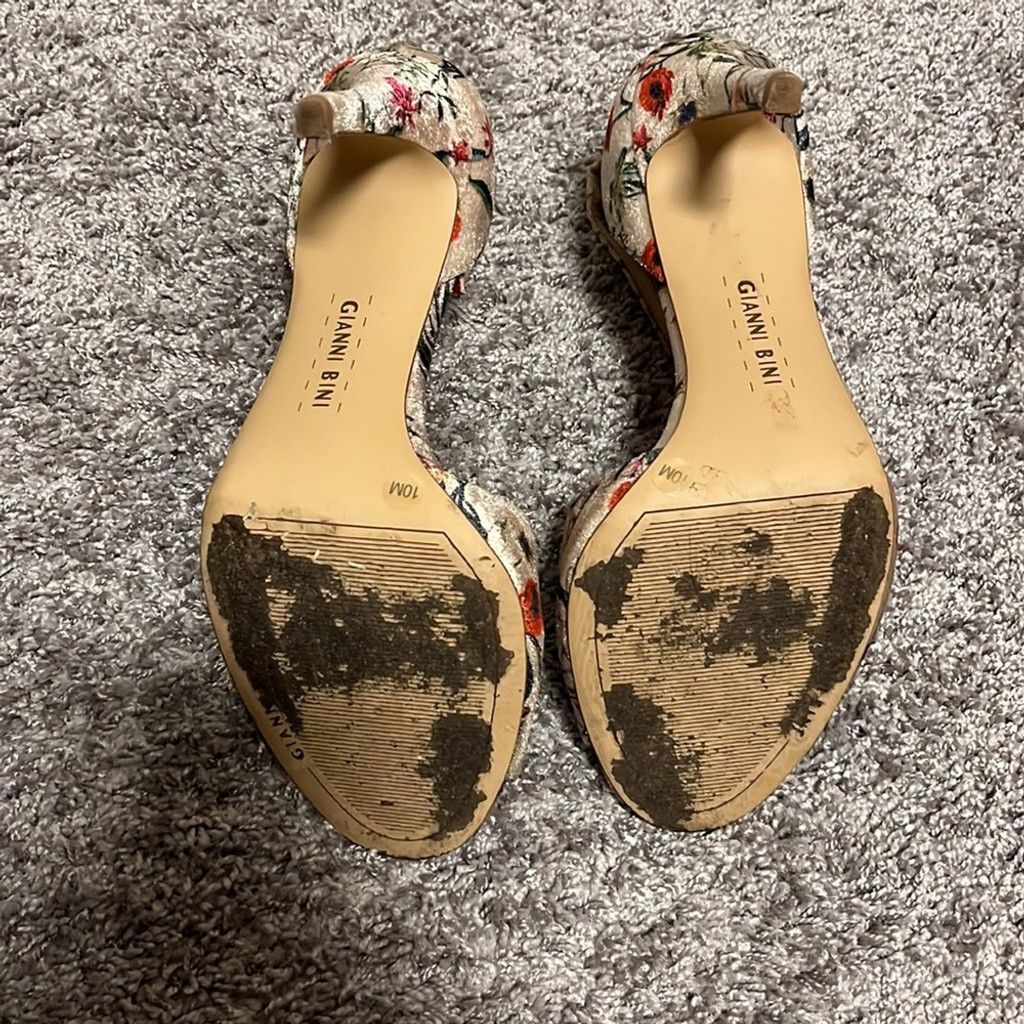 Unknown London Gianni Bini Marrako Natural Heels - W 10 Size US 10 / IT 40 - 9 Thumbnail