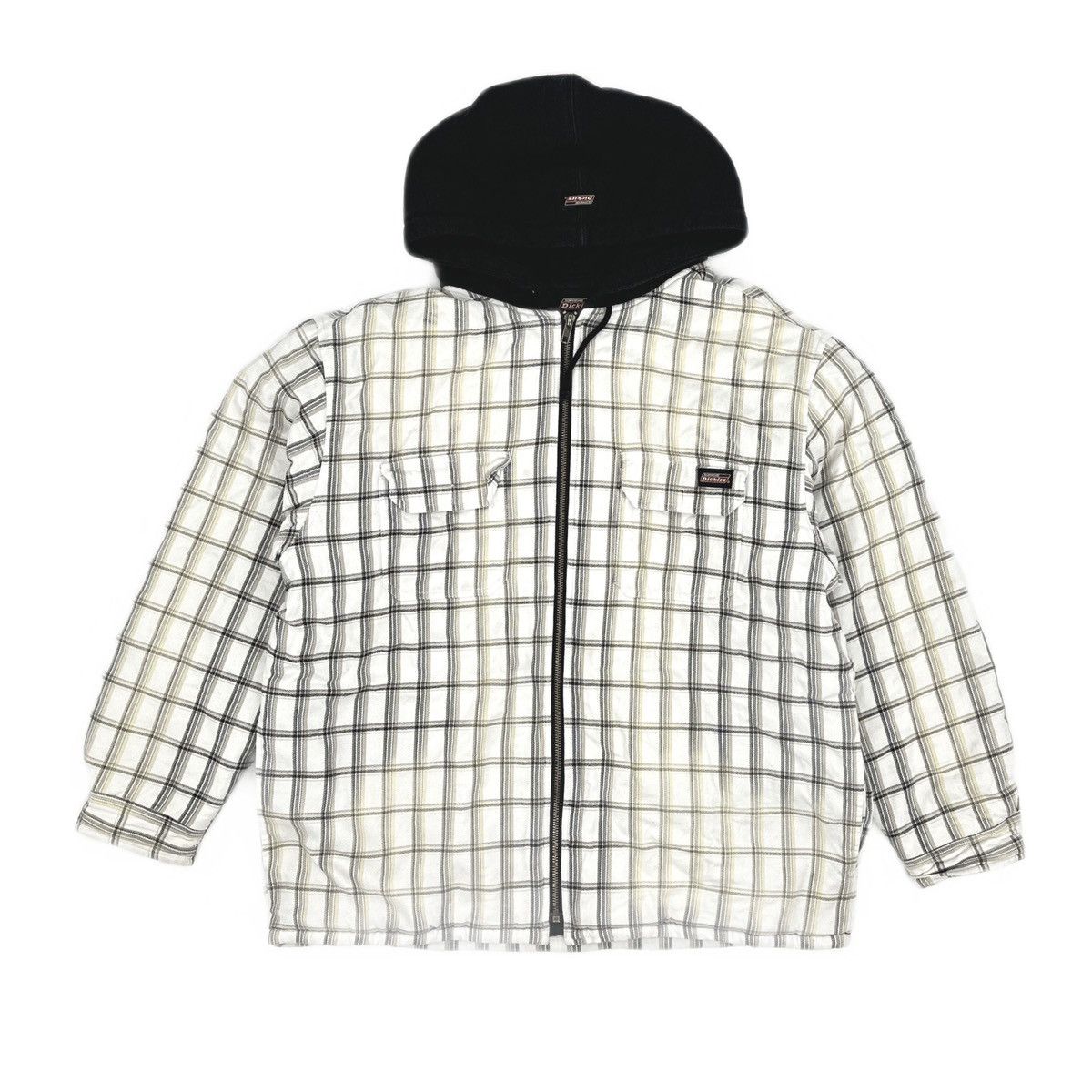 Supreme Supreme Waffle Plaid Hooded Shirt Multicolor Size: S