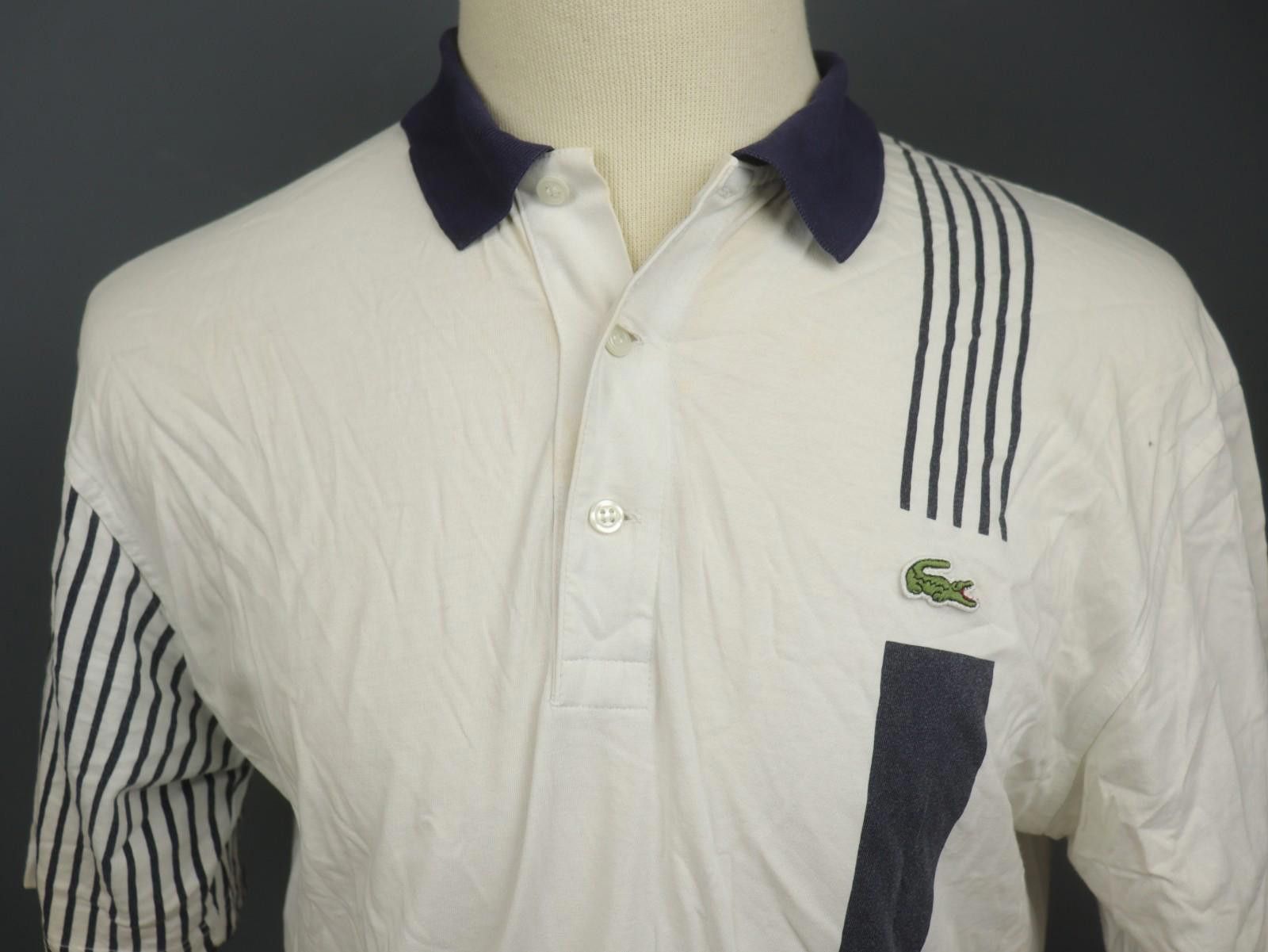 Lacoste Lacoste Multicolor 100% Cotton Popover Polo Shirt Size 5 Size US M / EU 48-50 / 2 - 2 Thumbnail