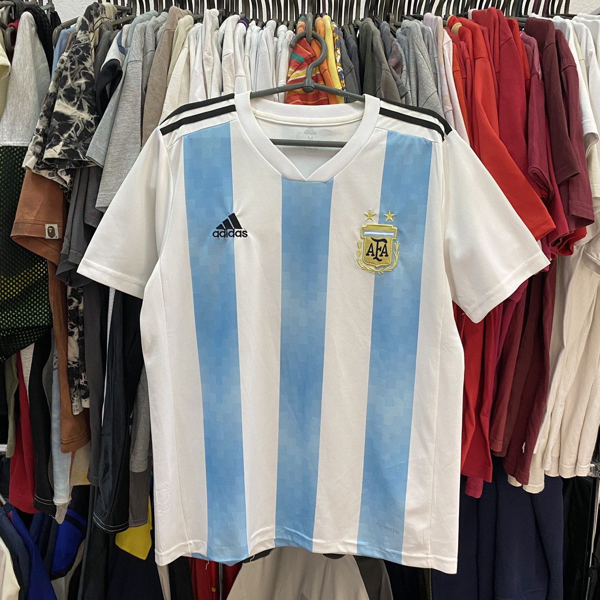 Adidas × Vintage Vintage Adidas Argentina National Football team soccer jerse Size US M / EU 48-50 / 2 - 1 Thumbnail