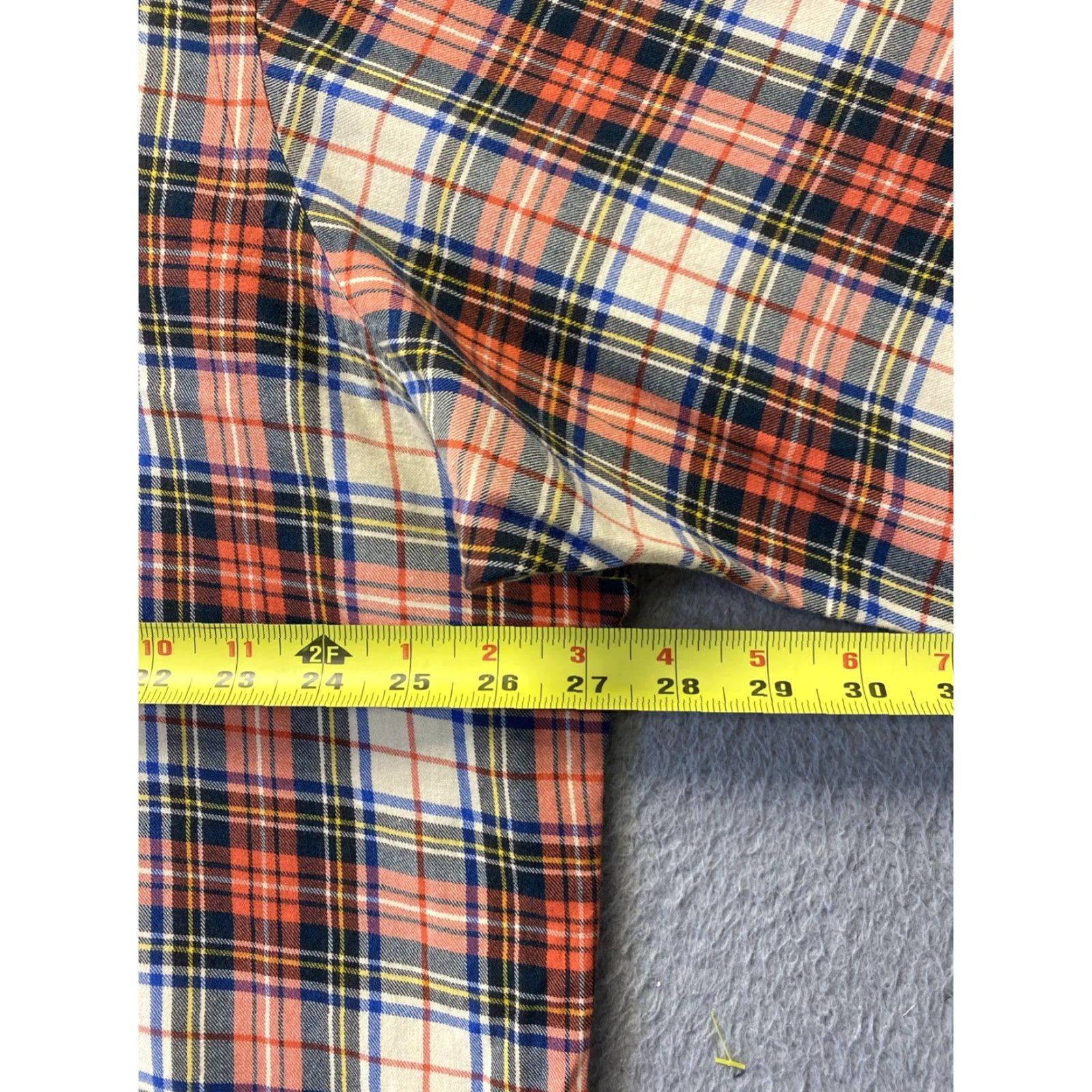 Polo Ralph Lauren VINTAGE Polo Ralph Lauren Shirt Mens 2XL Short Sleeve Red Plaid Button Up Casual Business Travel Size US XXL / EU 58 / 5 - 5 Thumbnail