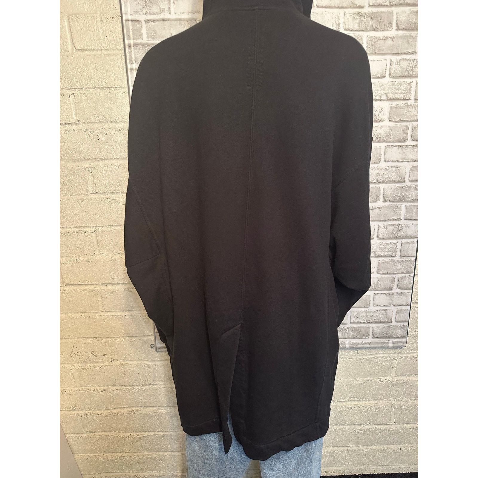 Rick Owens Drkshdw FW22 Strobe Jumbo Peter Hoodie Black size S DU02B4288-F Size US S / EU 44-46 / 1 - 12 Thumbnail