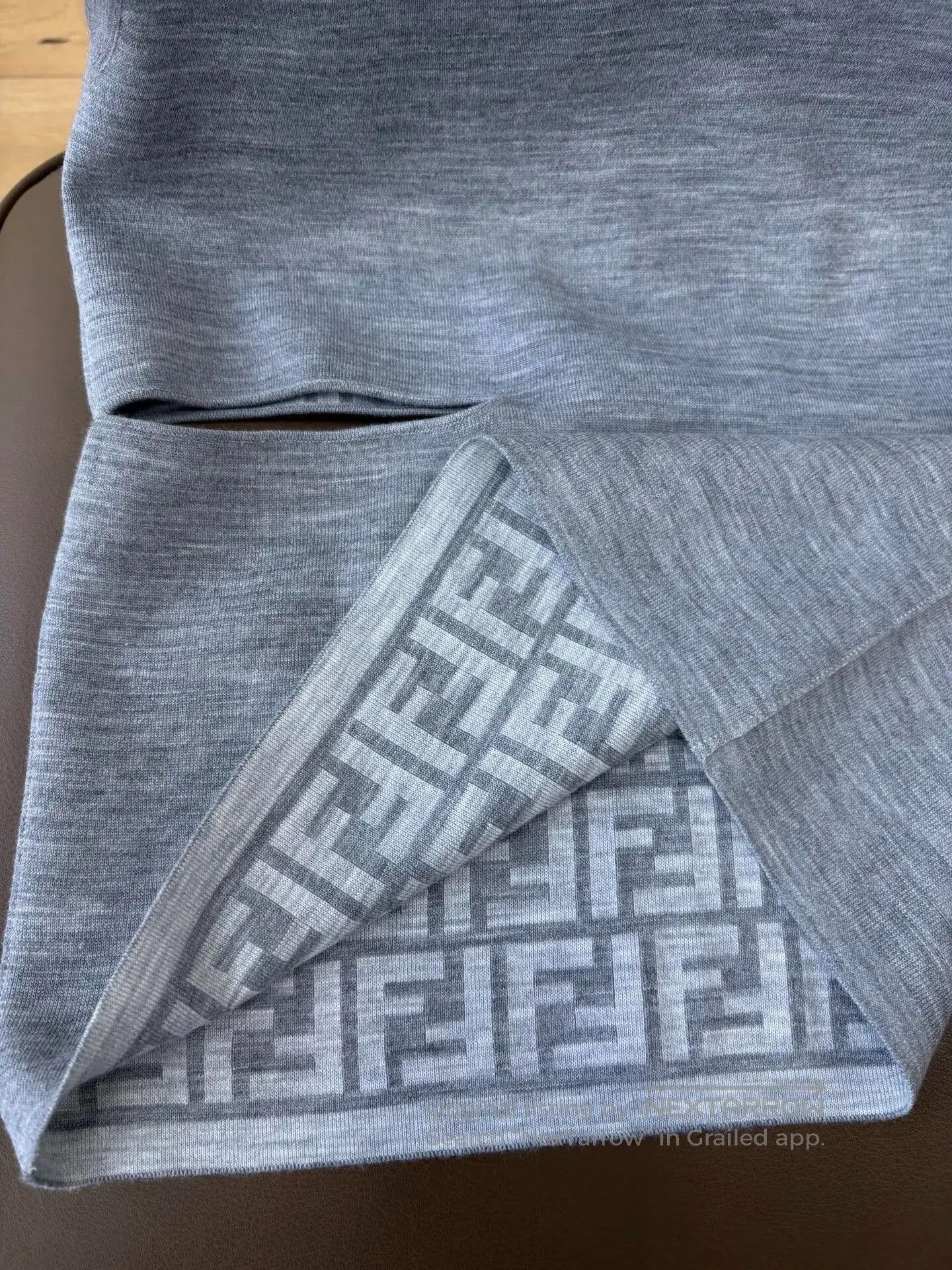 Fendi fendi gray wool sleeveless double-sided top. Size US S / EU 44-46 / 1 - 5 Thumbnail