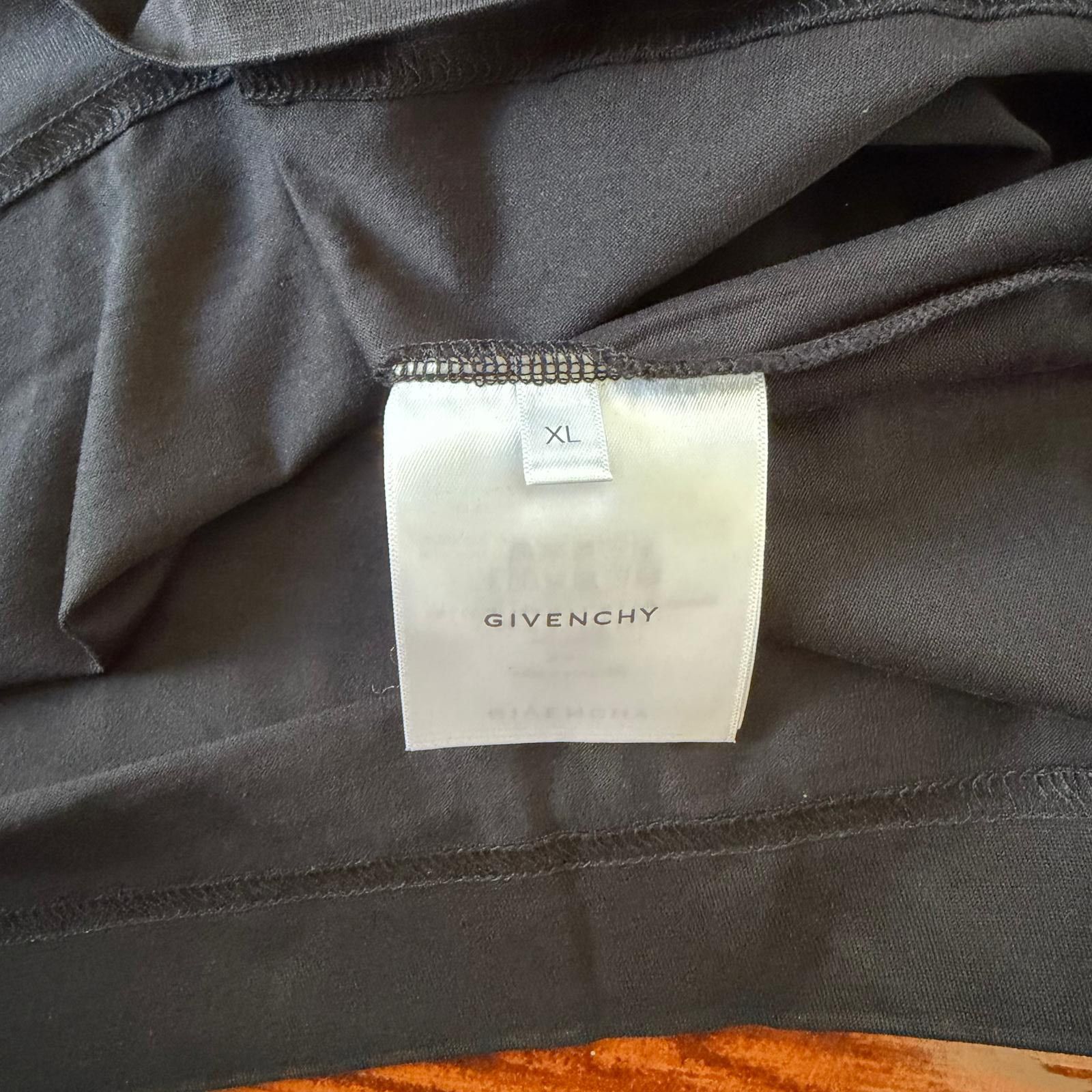Givenchy Black Cross Logo T-Shirt Size US XL / EU 56 / 4 - 5 Thumbnail