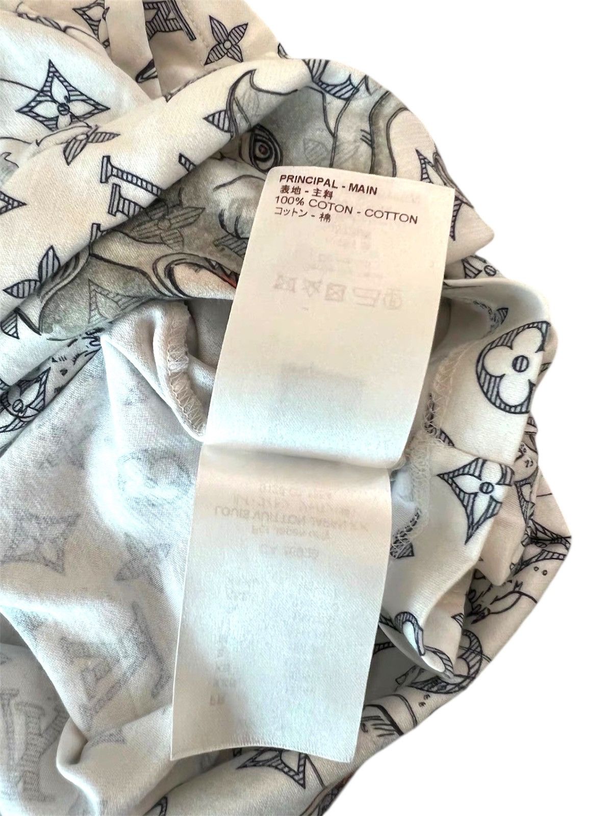 Louis Vuitton Louis Vuitton x Chapman Brothers Monogram Animals T-shirt Size US L / EU 52-54 / 3 - 8 Thumbnail
