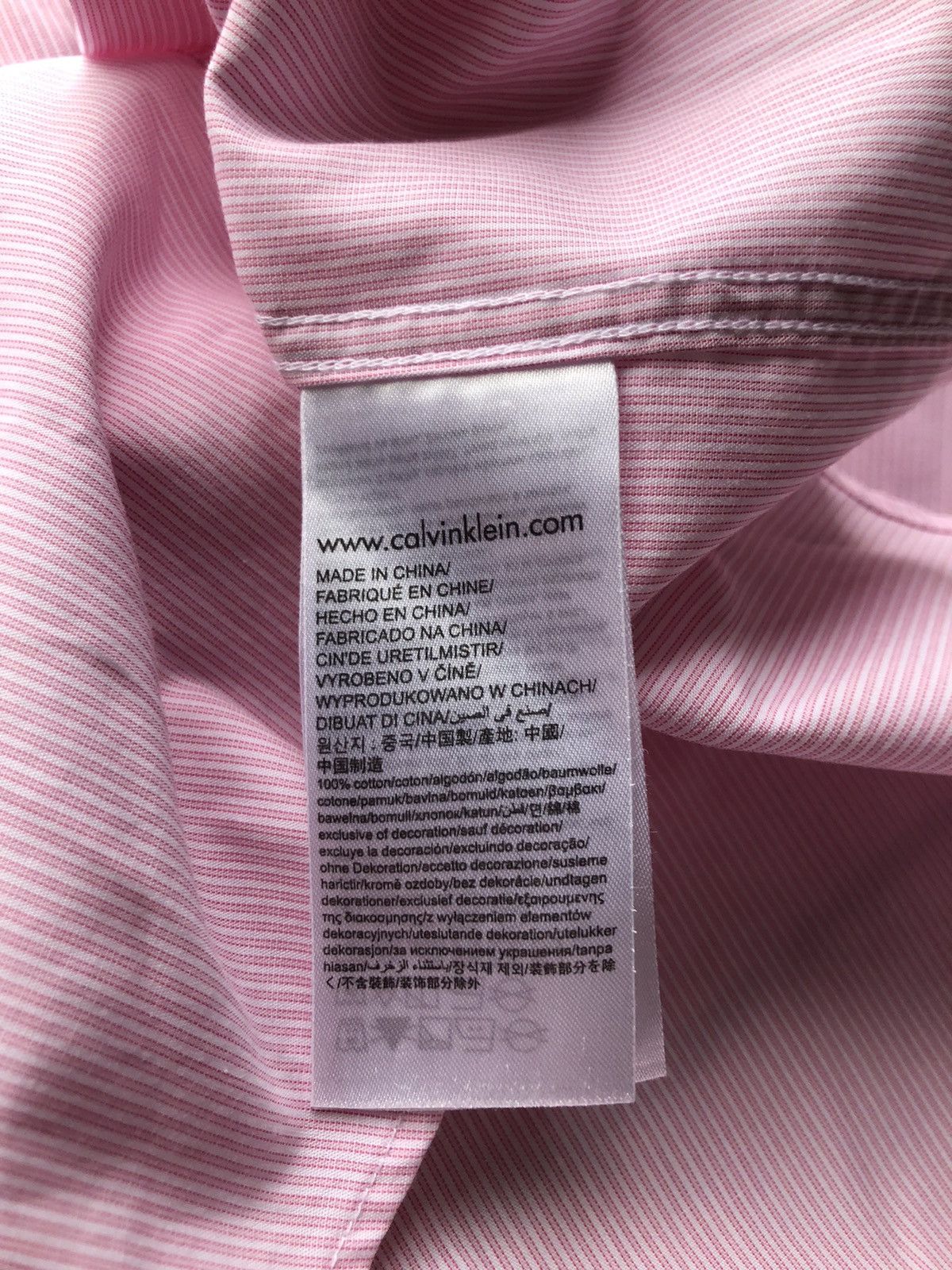 Calvin Klein 🟣Calvin Klein Vintage Old Money Pink Shirt🟣 Size US L / EU 52-54 / 3 - 5 Thumbnail