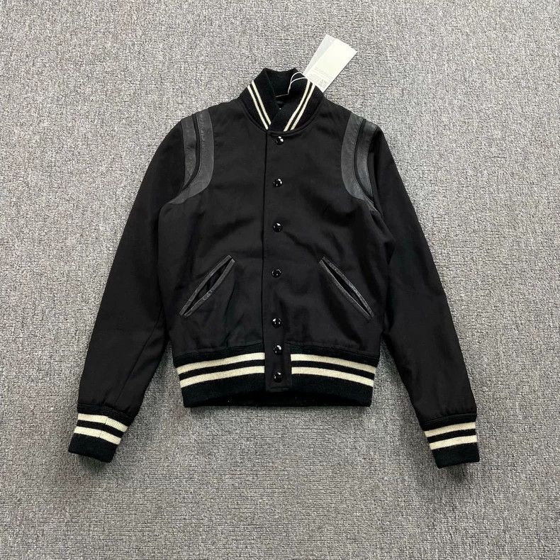 Saint Laurent Paris saint Laurent parisBlack and white Teddy jacket 2503-Nexta Size XS / US 0-2 / IT 36-38 - 1 Thumbnail