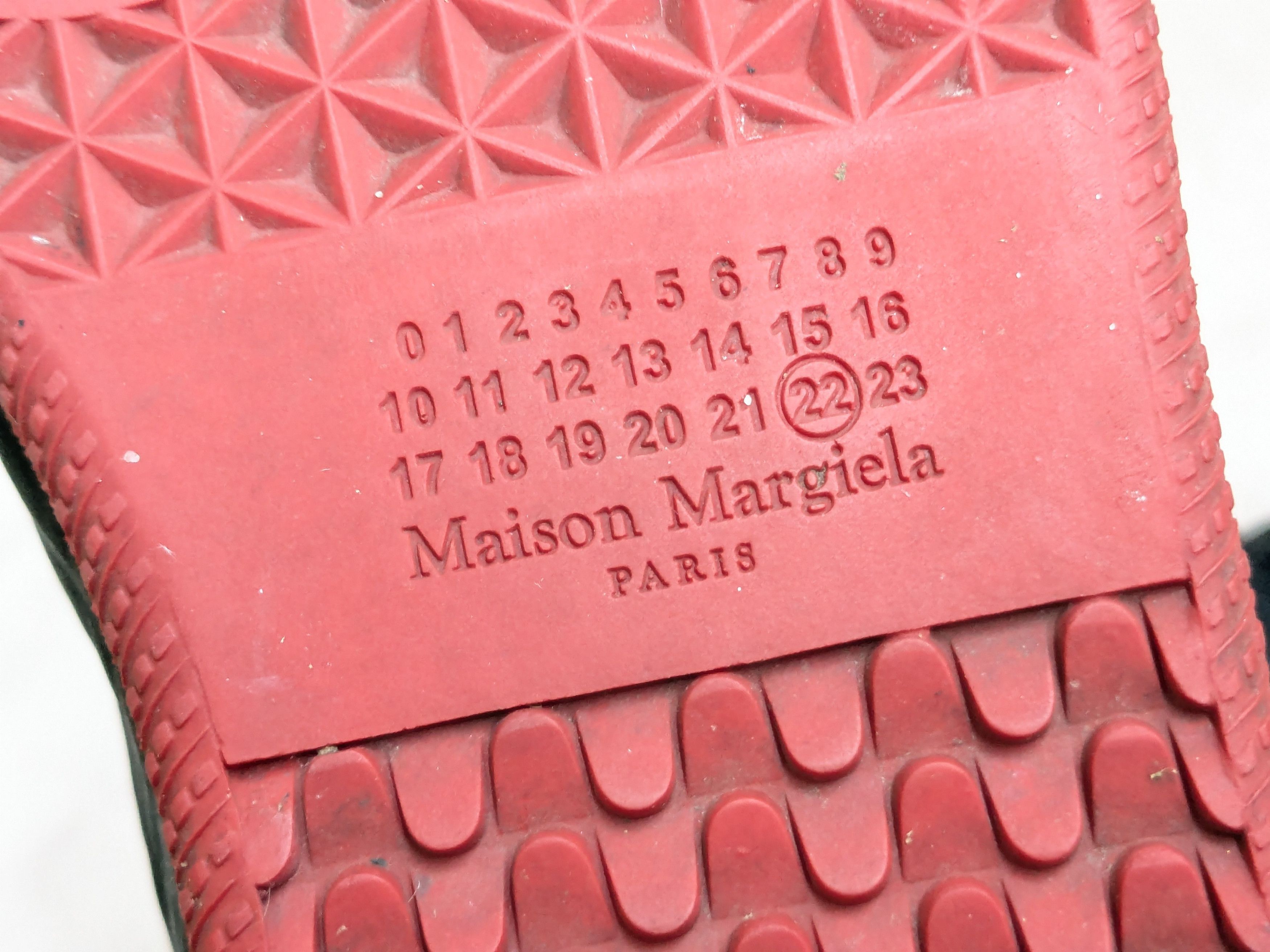 Maison Margiela Maison Margiela Future Black Red 12 45 High Tops Leather Size US 12 / EU 45 - 17 Thumbnail