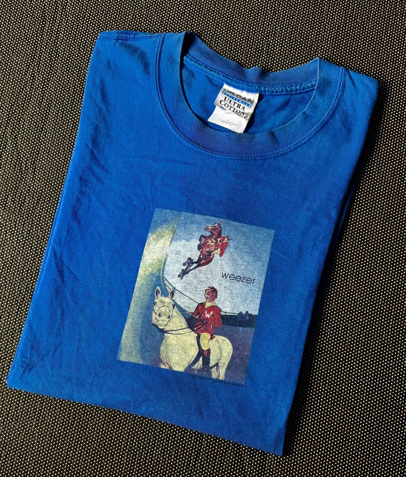 Band Tees Vintage Weezer 2000 Half Pipe Horse Shirt Size US L / EU 52-54 / 3 - 1 Thumbnail