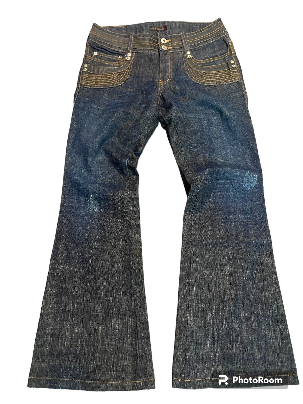 image of Flare Jeans Morgan Homme Boot Cut in Blue, Men's (Size 29)