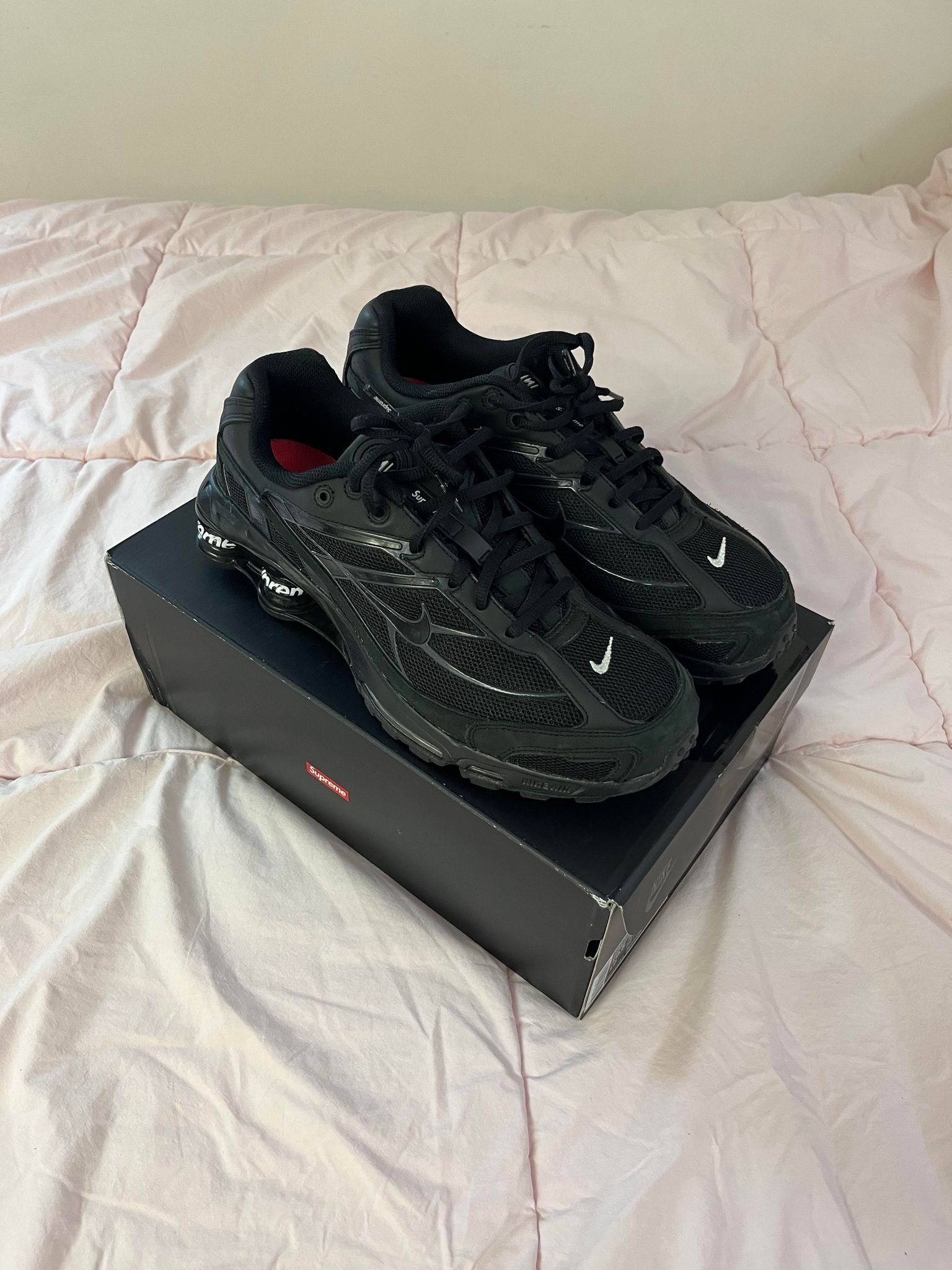 Supreme x Nike Shox Ride 2 in Black