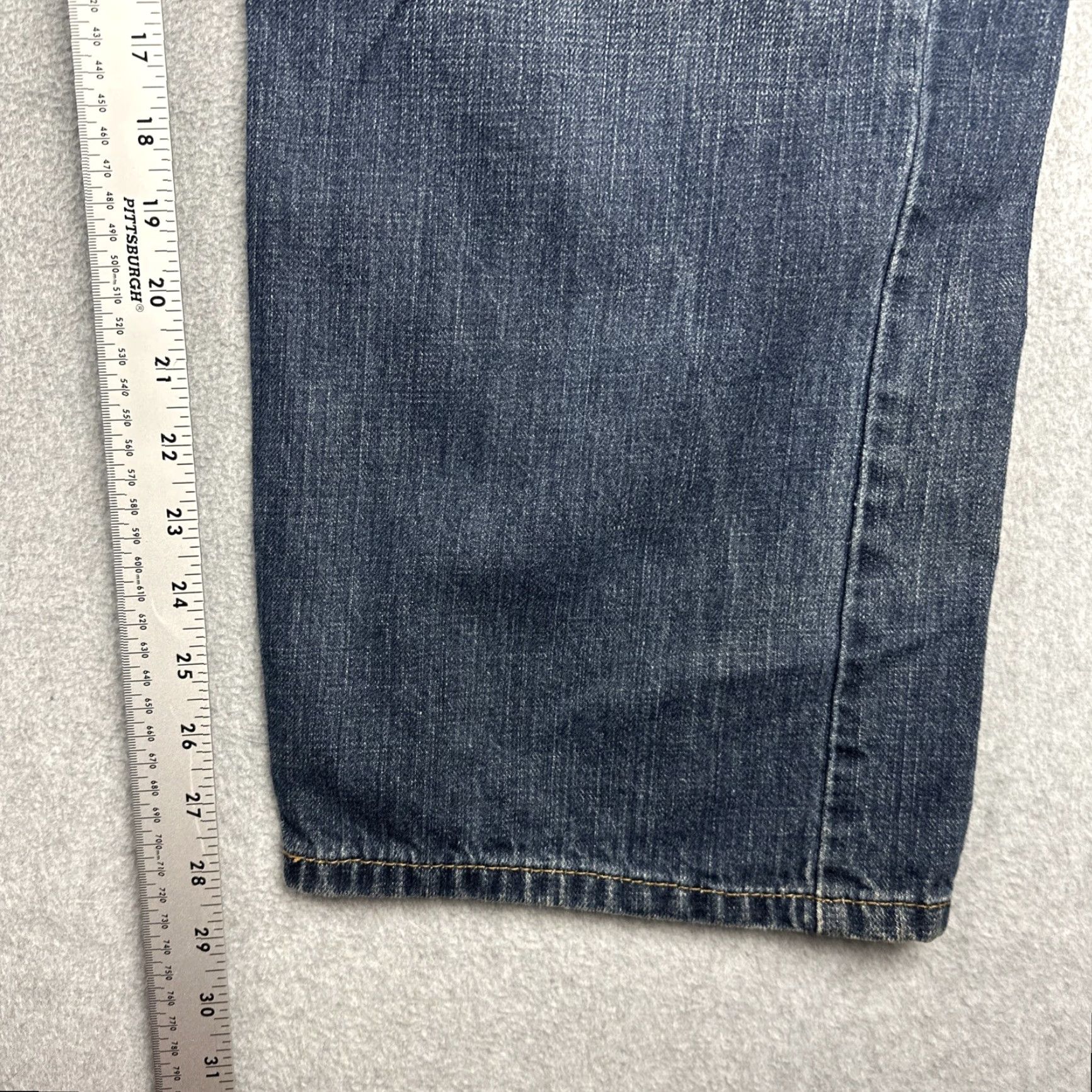Levi's VINTAGE Levi's 569 Jeans Mens 38x30(28) Blue Straight Medium Wash Denim Y2K Wide Leg Size US 38 / EU 54 - 7 Thumbnail