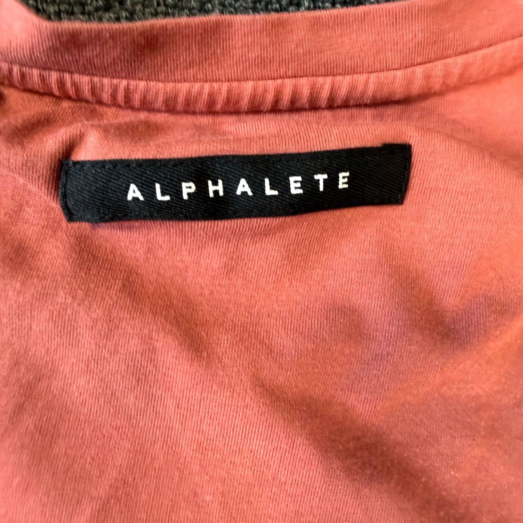 Vintage VINTAGE Orange Alphalete Shirt Adult M Basic Workout Tee Crew Neck Short Sleeve Mens Y2k Size 32" / US 10 / IT 46 - 4 Thumbnail