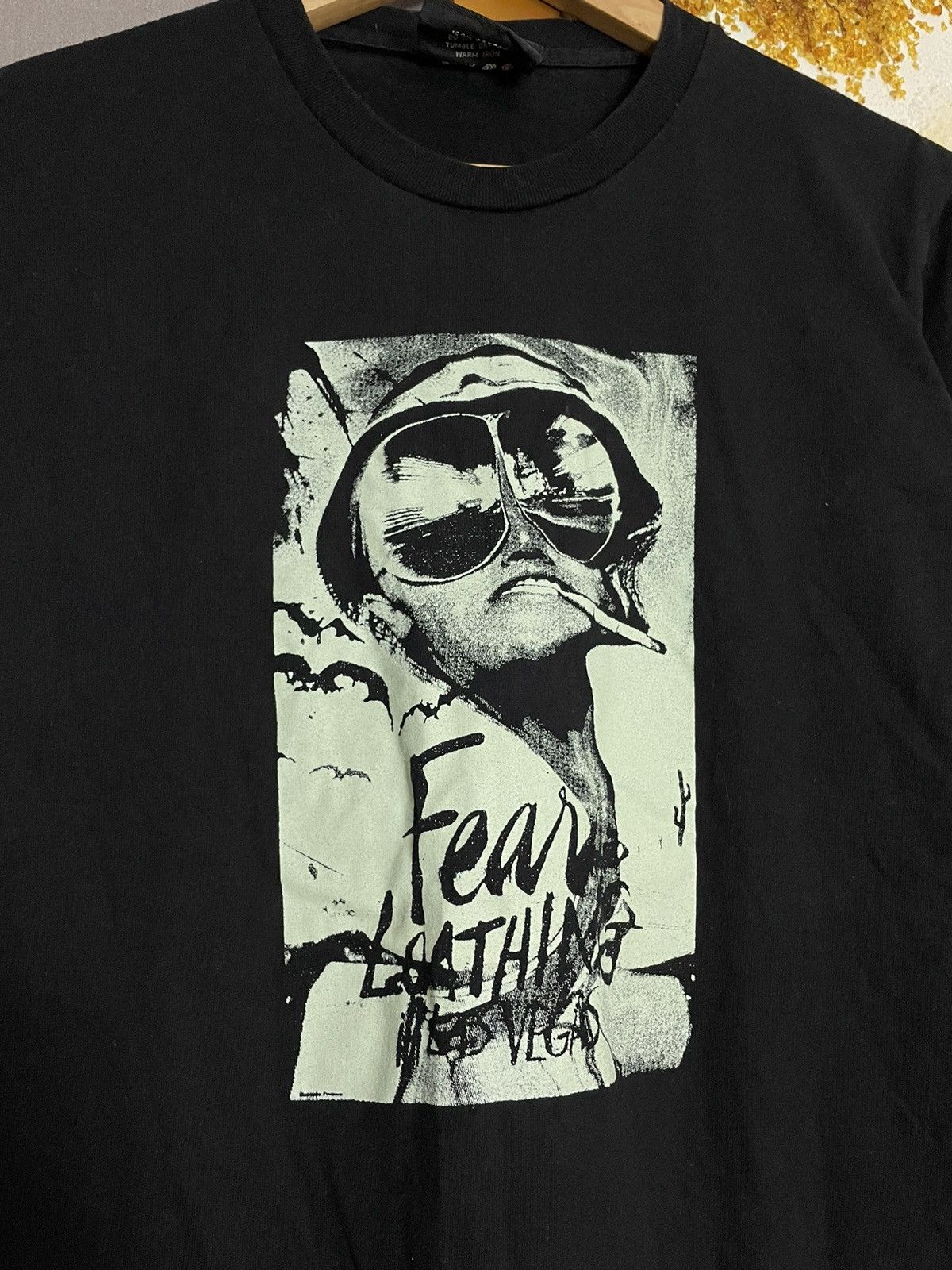 Band Tees Vintage Fear And Loathing In Las Vegas Graphic Black T-shirt Size US M / EU 48-50 / 2 - 5 Thumbnail