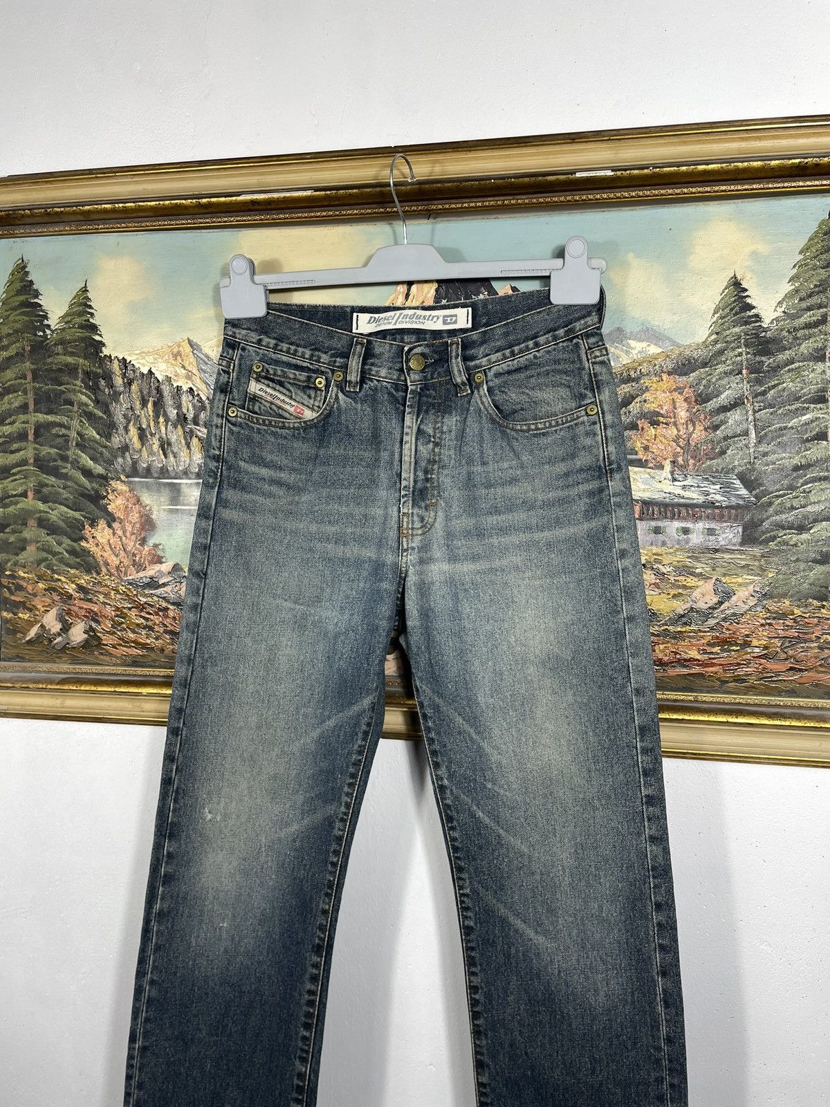 Diesel × Vintage Diesel retro 00s pants washed skate hiphop drip swag cyber Size US 30 / EU 46 - 3 Thumbnail