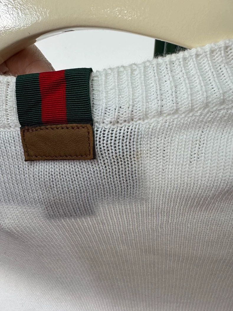 Gucci Gucci Round-neck solid color sweater Size US S / EU 44-46 / 1 - 5 Thumbnail