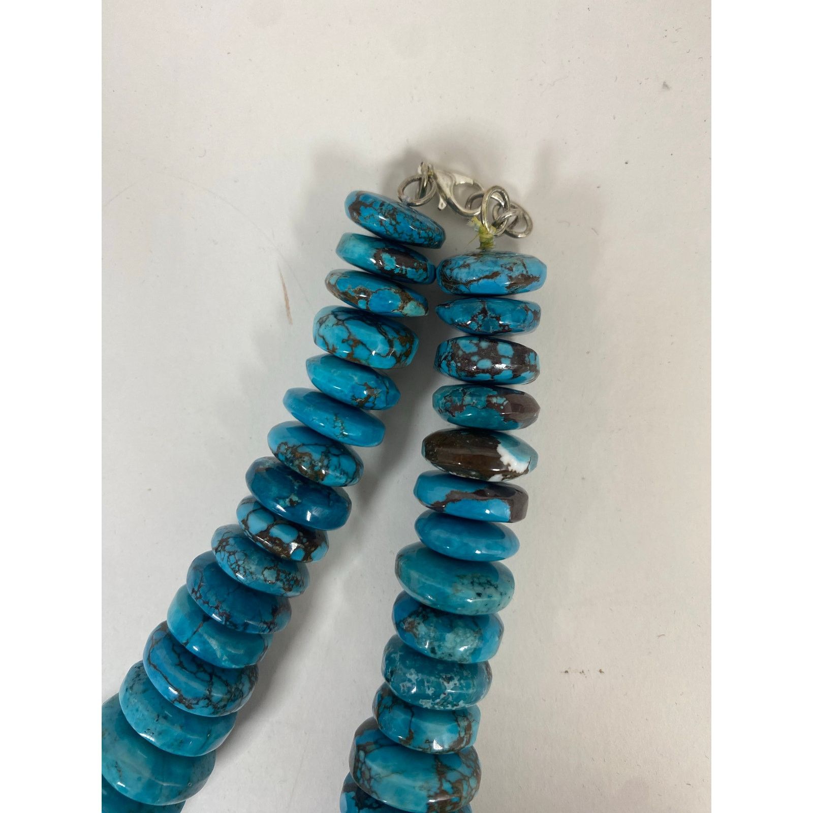 Other Graduated Blue Turquoise NuggetsNecklace and Braclet Size ONE SIZE - 8 Thumbnail