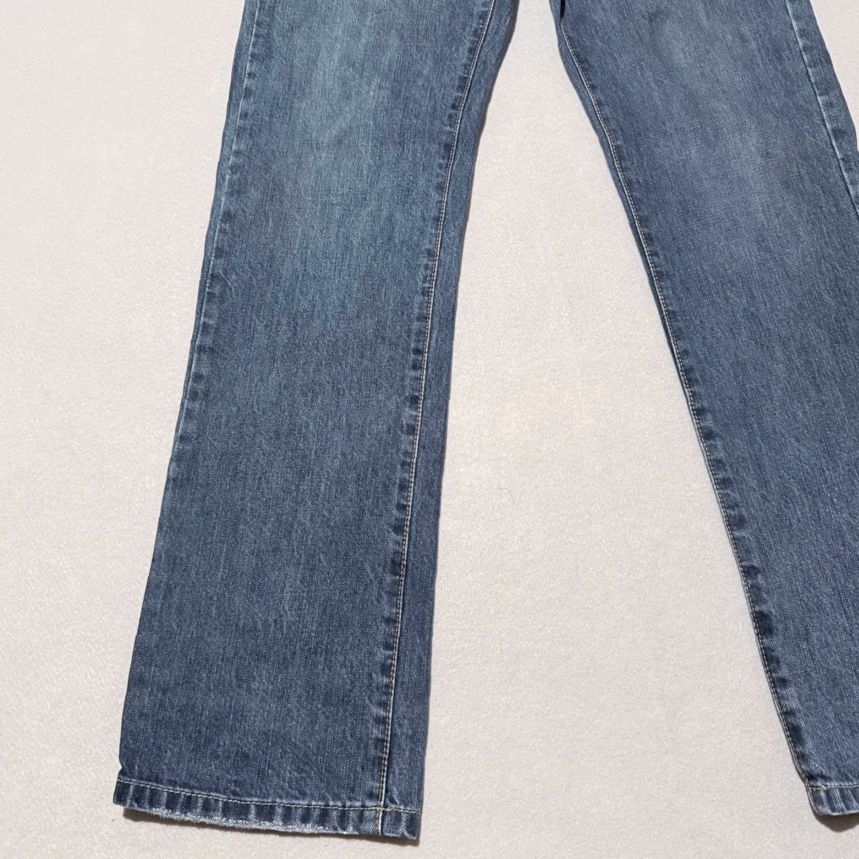 Guess VINTAGE Guess Jeans Wide-Leg Men 32 Blue Denim Dark Wash Zip-Fly 90s Mens Jeans Size US 32 / EU 48 - 4 Thumbnail