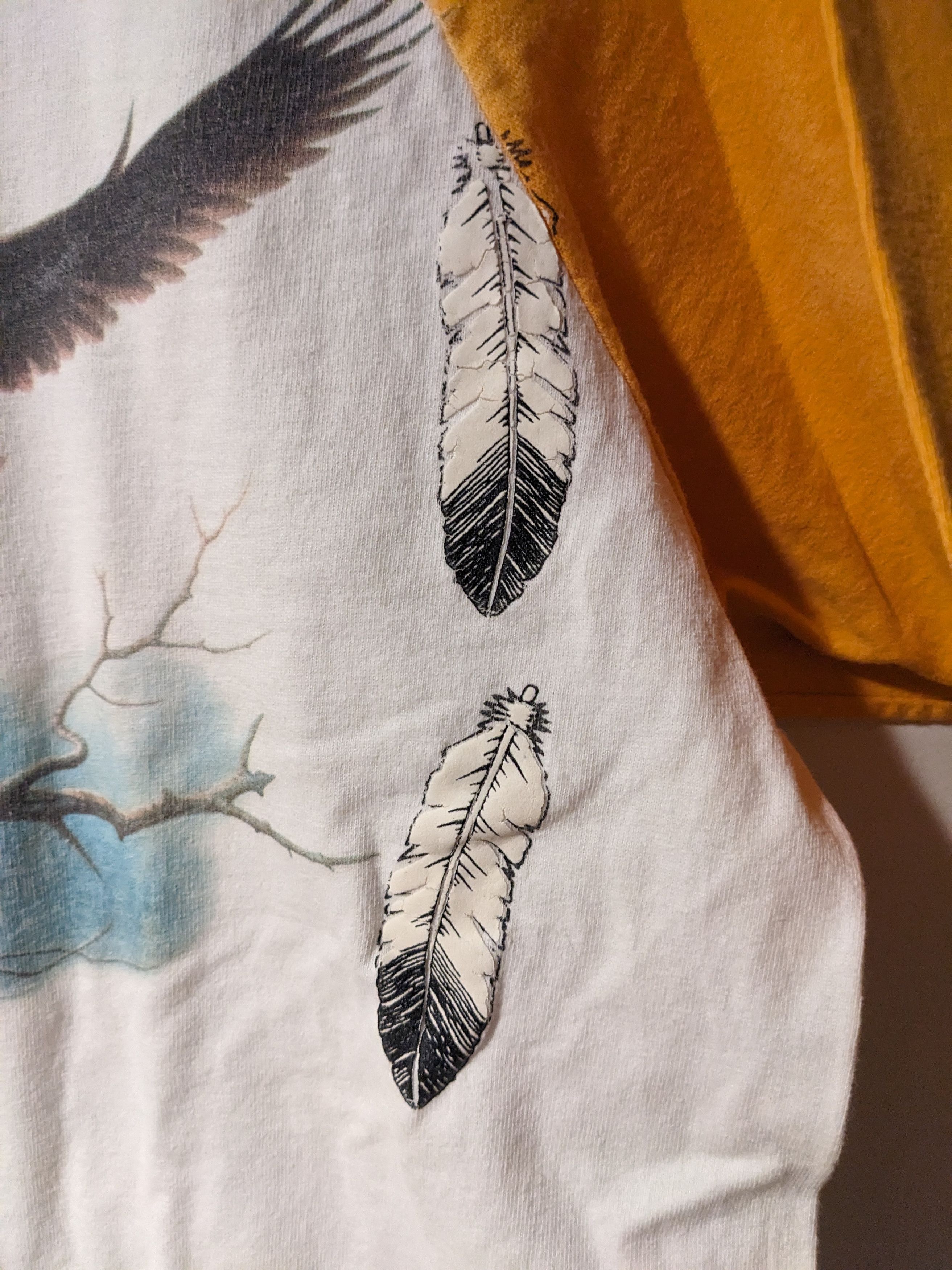 Other Vintage Y2K Eagle Animal Nature Soaring Long-Sleeve T-Shirt Size US M / EU 48-50 / 2 - 3 Thumbnail
