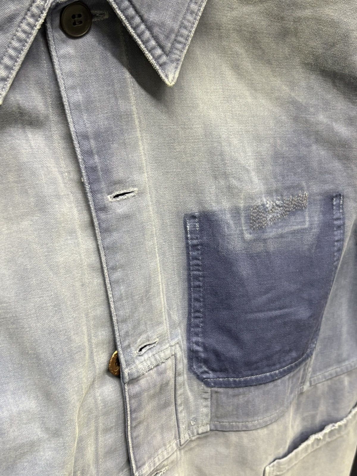 Polo Ralph Lauren Ralph Lauren blue patchwork workwear jacket men XS new Size US XS / EU 42 / 0 - 7 Thumbnail
