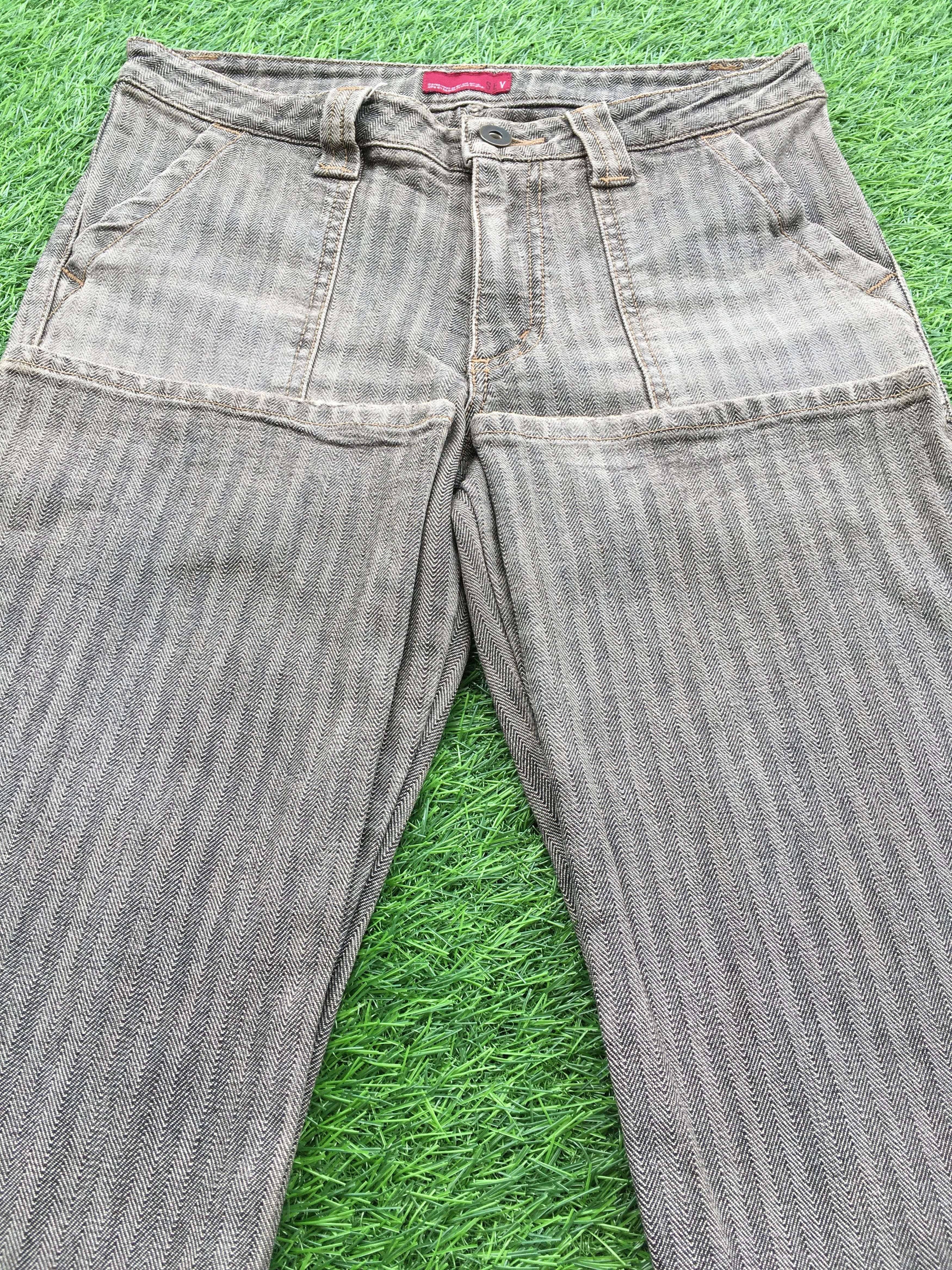 If Six Was Nine × Japanese Brand Japanese Flare Bush Jeans D-1024 Size 25" / US 0 / IT 36 - 6 Thumbnail