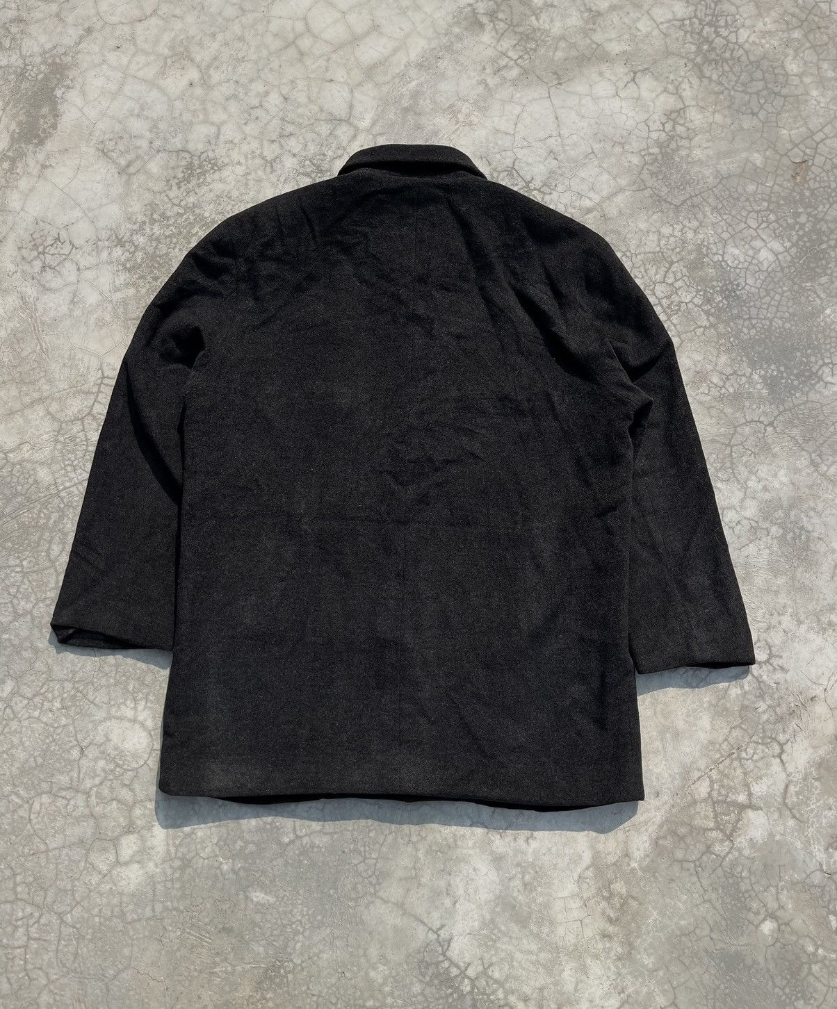 Yves Saint Laurent YVES SAINT LAURENT HEAVY WOOLLEN COAT Size US M / EU 48-50 / 2 - 9 Thumbnail