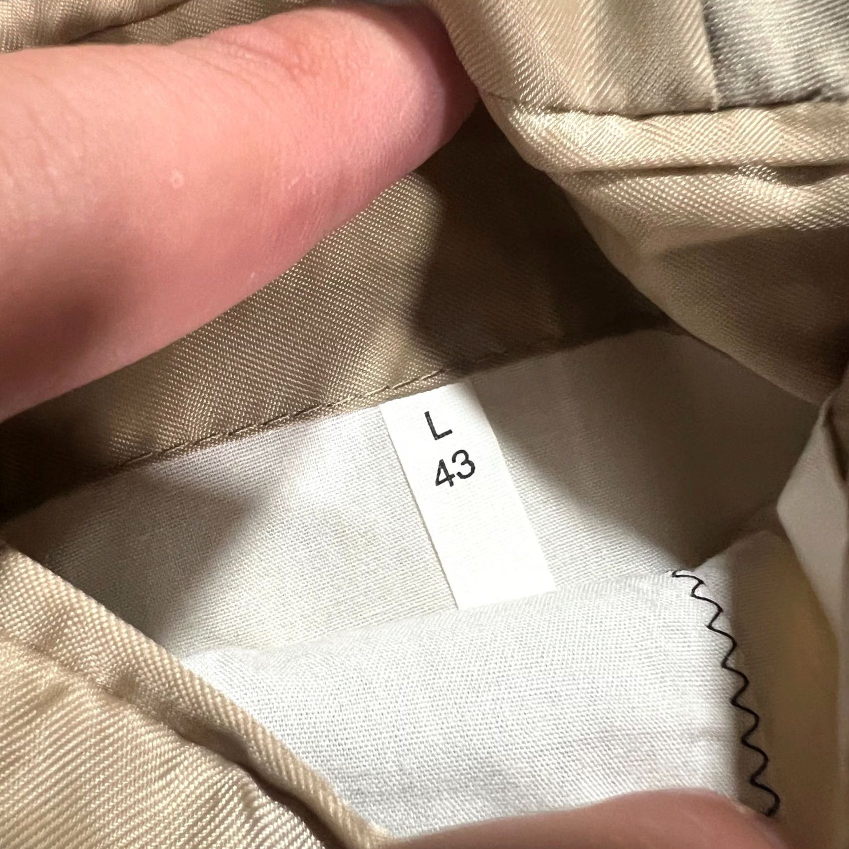 Brooks Brothers Brooks Brothers Suit Sport Coat Blazer Pants Set 43L Mens 36x30 Pleated Beige Size 46R - 6 Thumbnail