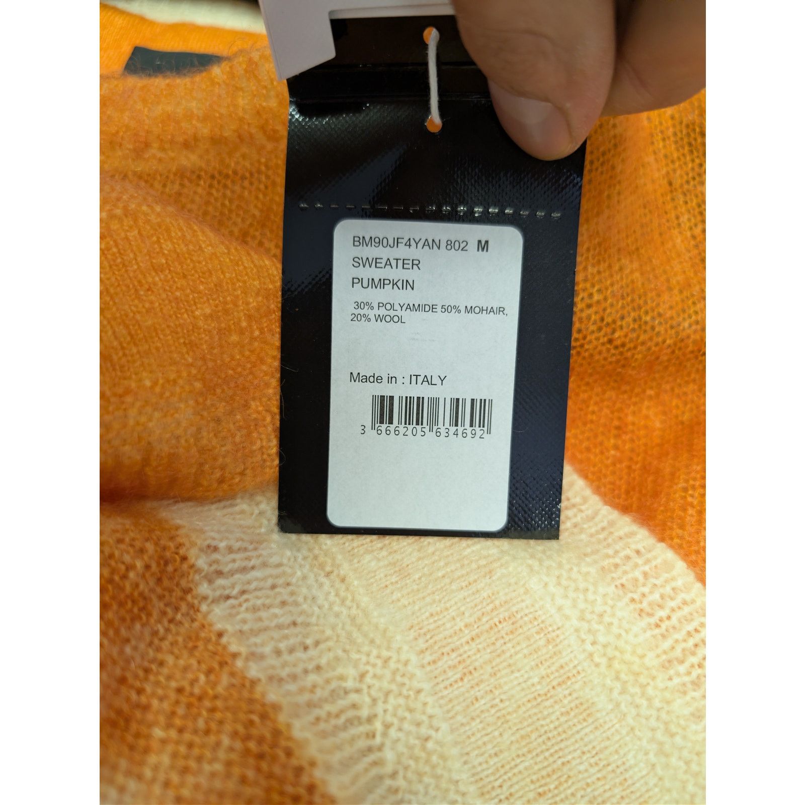 Givenchy o1rshd1 Ceramics Print Crewneck Sweater in Orange Size US M / EU 48-50 / 2 - 18 Thumbnail
