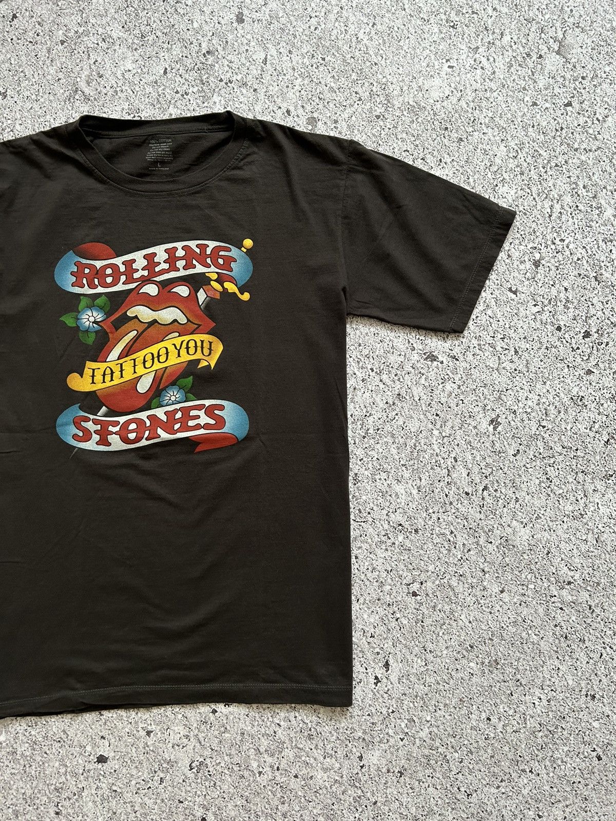 Band Tees × Vintage Vintage The Rolling Stones North American Tour 1981 T-Shirt Size US L / EU 52-54 / 3 - 3 Thumbnail