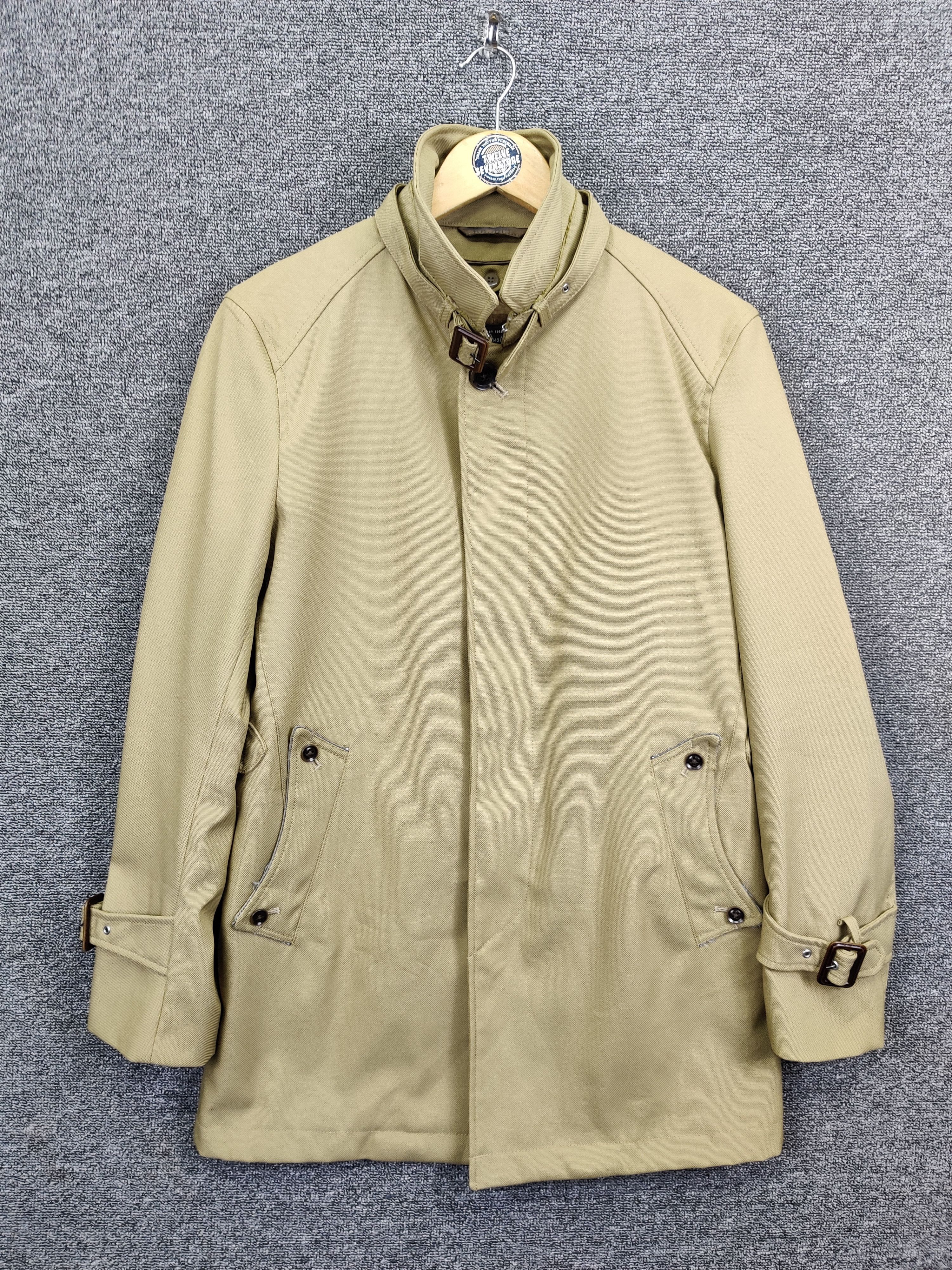 Japanese Brand Jun Men Single Breasted Italian Trench Coat Size US M / EU 48-50 / 2 - 1 Thumbnail