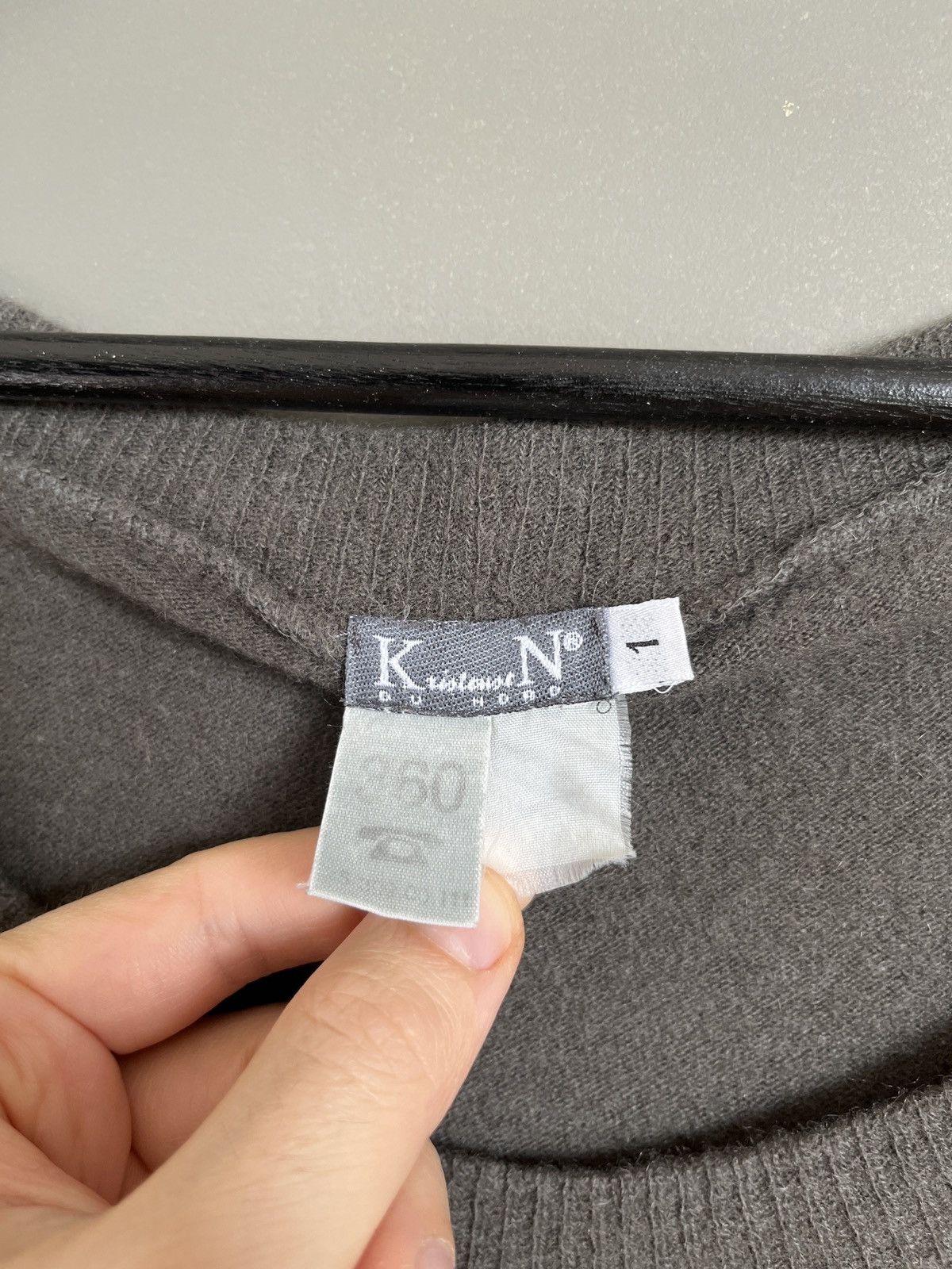 Other Kristensen Du Nord 100% Cashmere Soft Short Sweater Size S / US 4 / IT 40 - 3 Thumbnail