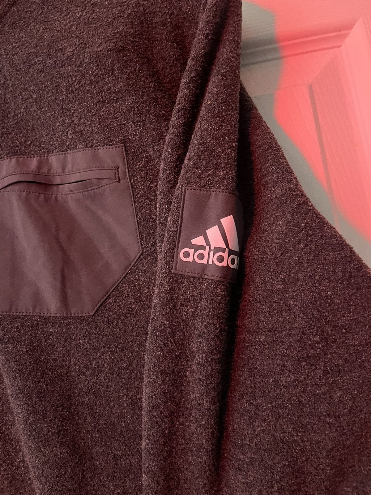 Adidas Adidas Fleece Jacket Size US M / EU 48-50 / 2 - 2 Thumbnail
