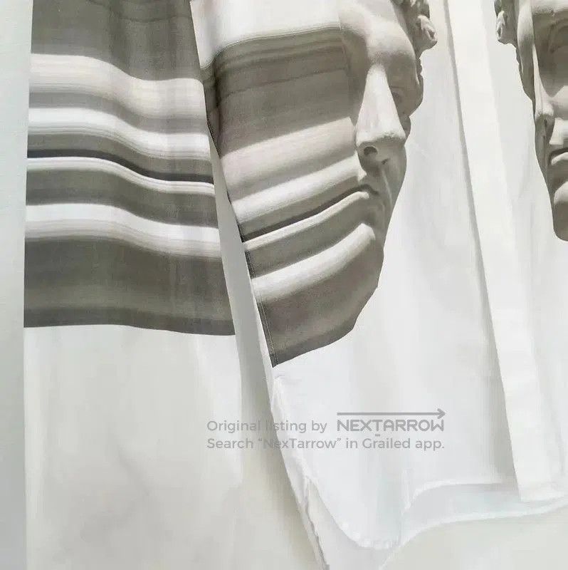 Neil Barrett Neil Barrett Men's Long Sleeve Shirt in White . Size US L / EU 52-54 / 3 - 5 Thumbnail