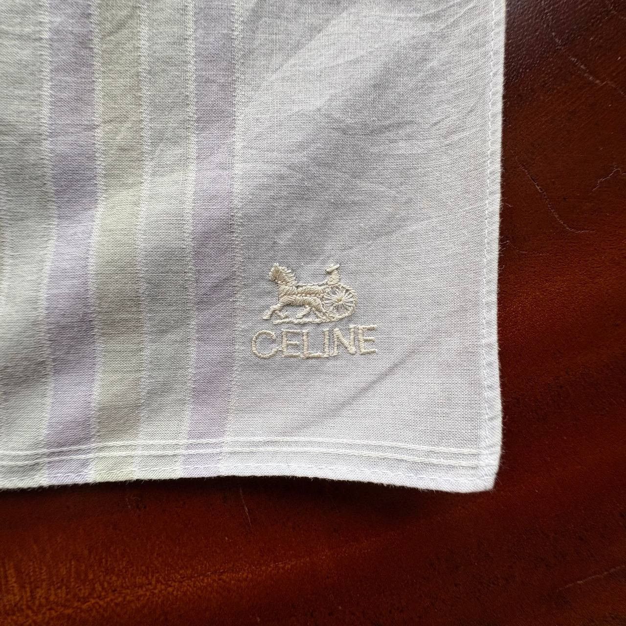 Celine Celine Striped Handkerchief Size ONE SIZE - 3 Thumbnail