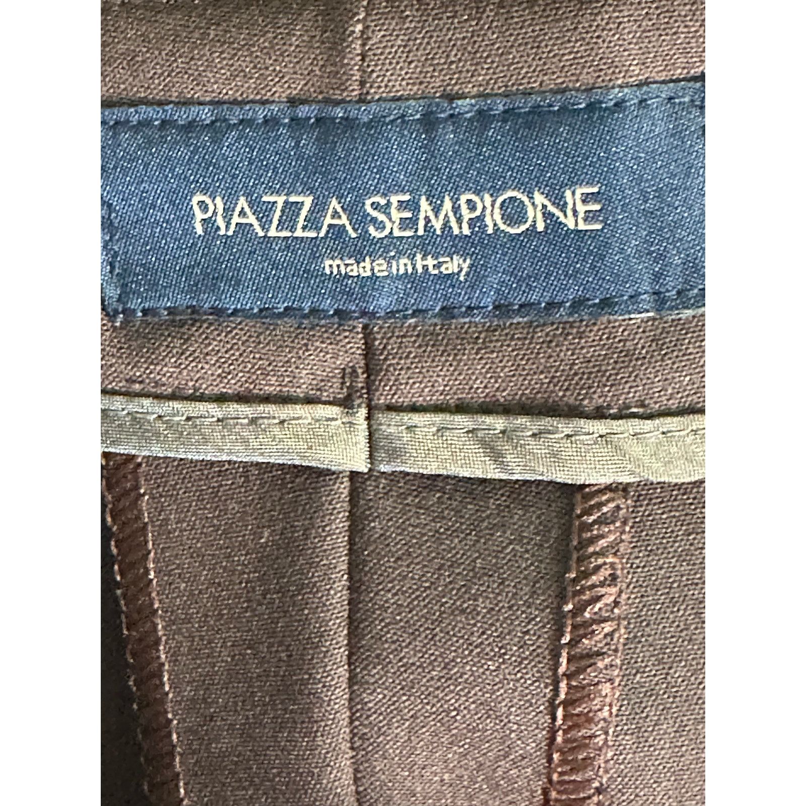Piazza Sempione Piazza Sempione brown flat front pants size Italy 48 US XXL Size 32" / US 10 / IT 46 - 3 Thumbnail
