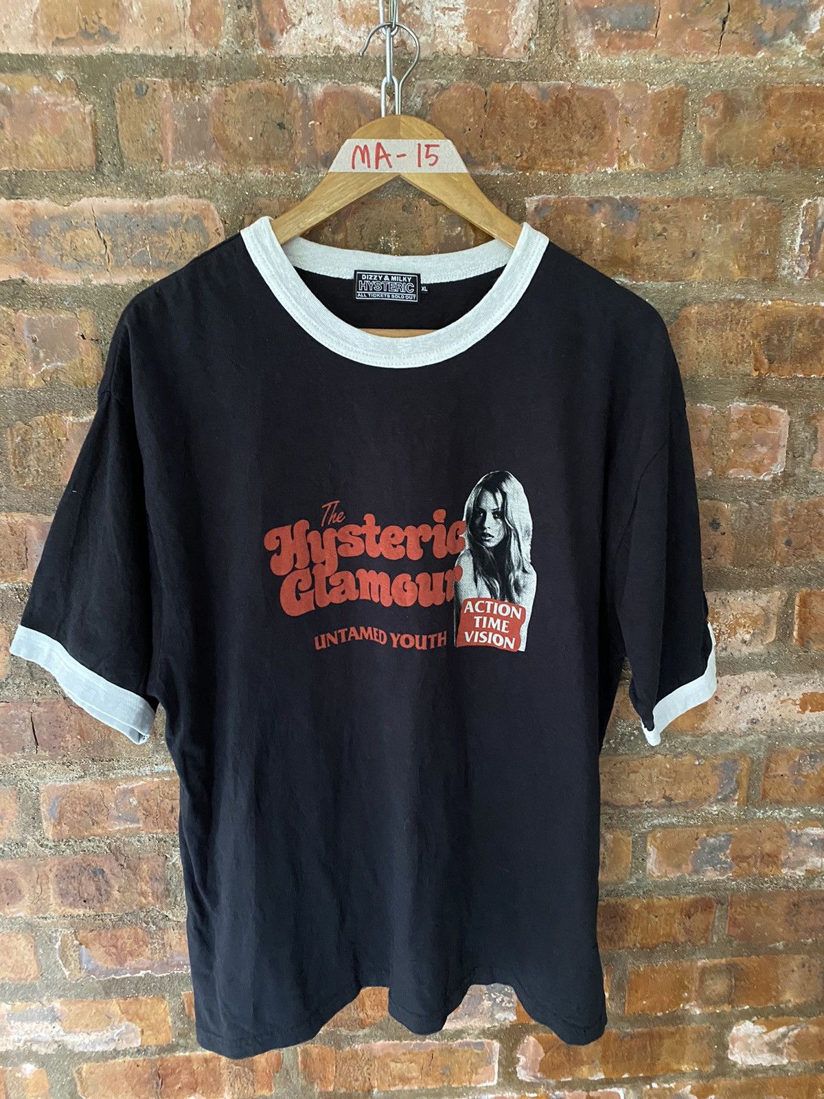 Hysteric Glamour 2000s Hysteric Pin Up Action Time Size US XL / EU 56 / 4 - 2 Thumbnail